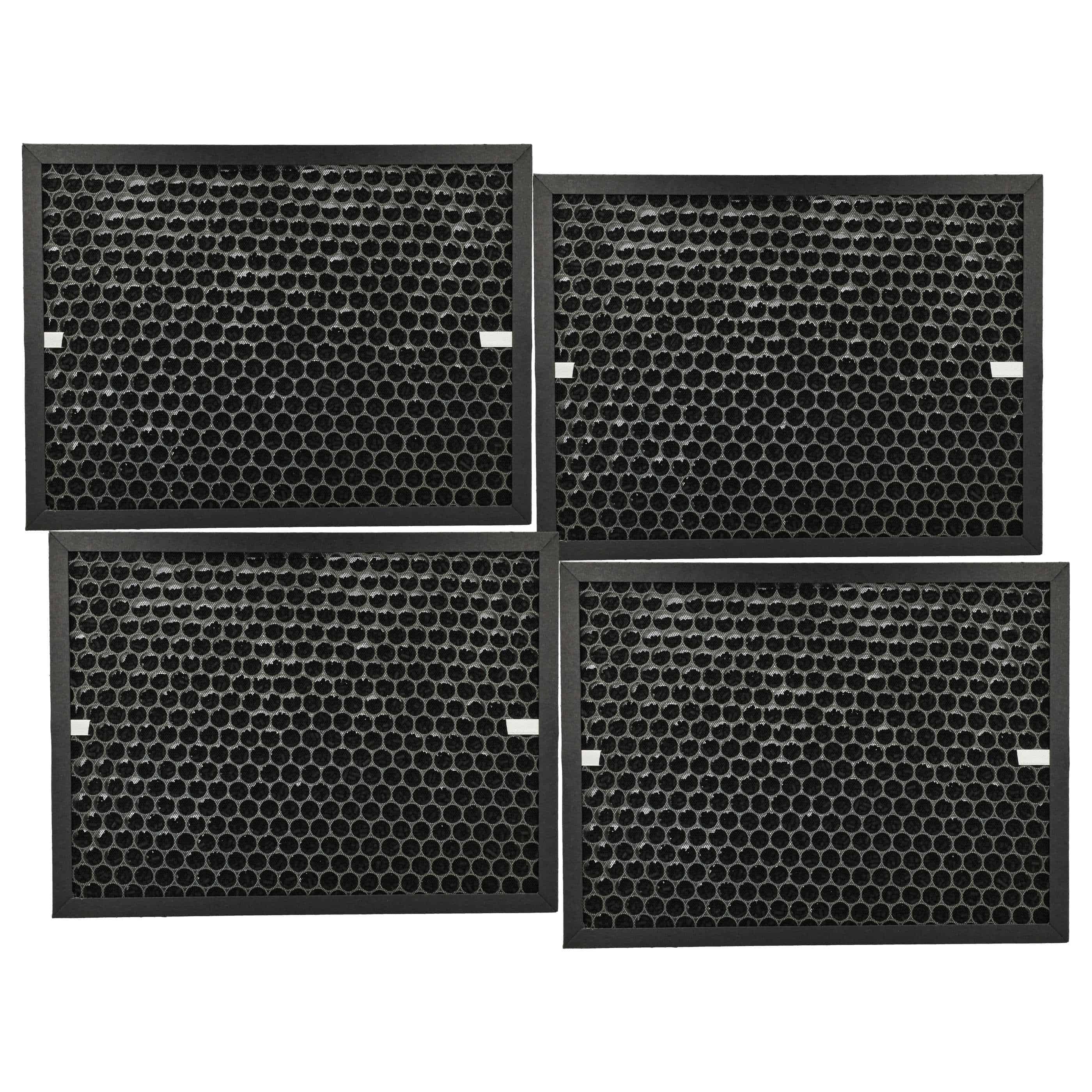4x Activated Carbon Filter replaces Honeywell HRF-L710E for Honeywell Air Purifier - Air Filter