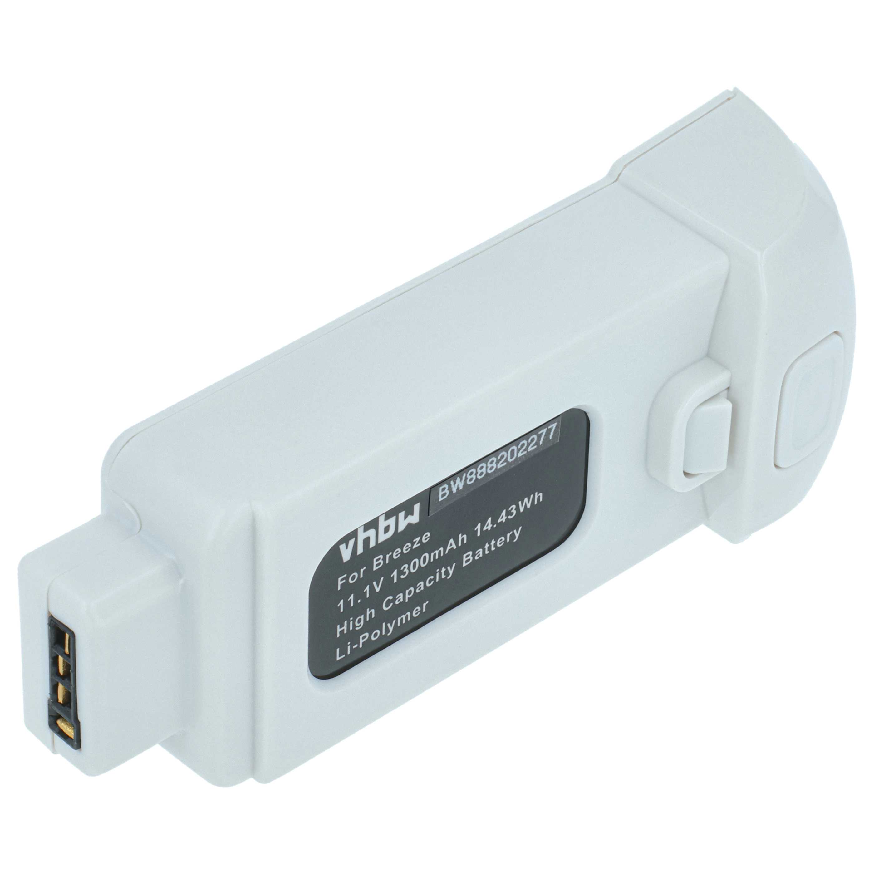 2x Batteries remplace Yuneec FCA105001 pour drone Yuneec- 1300mAh 11,1V Li-polymère