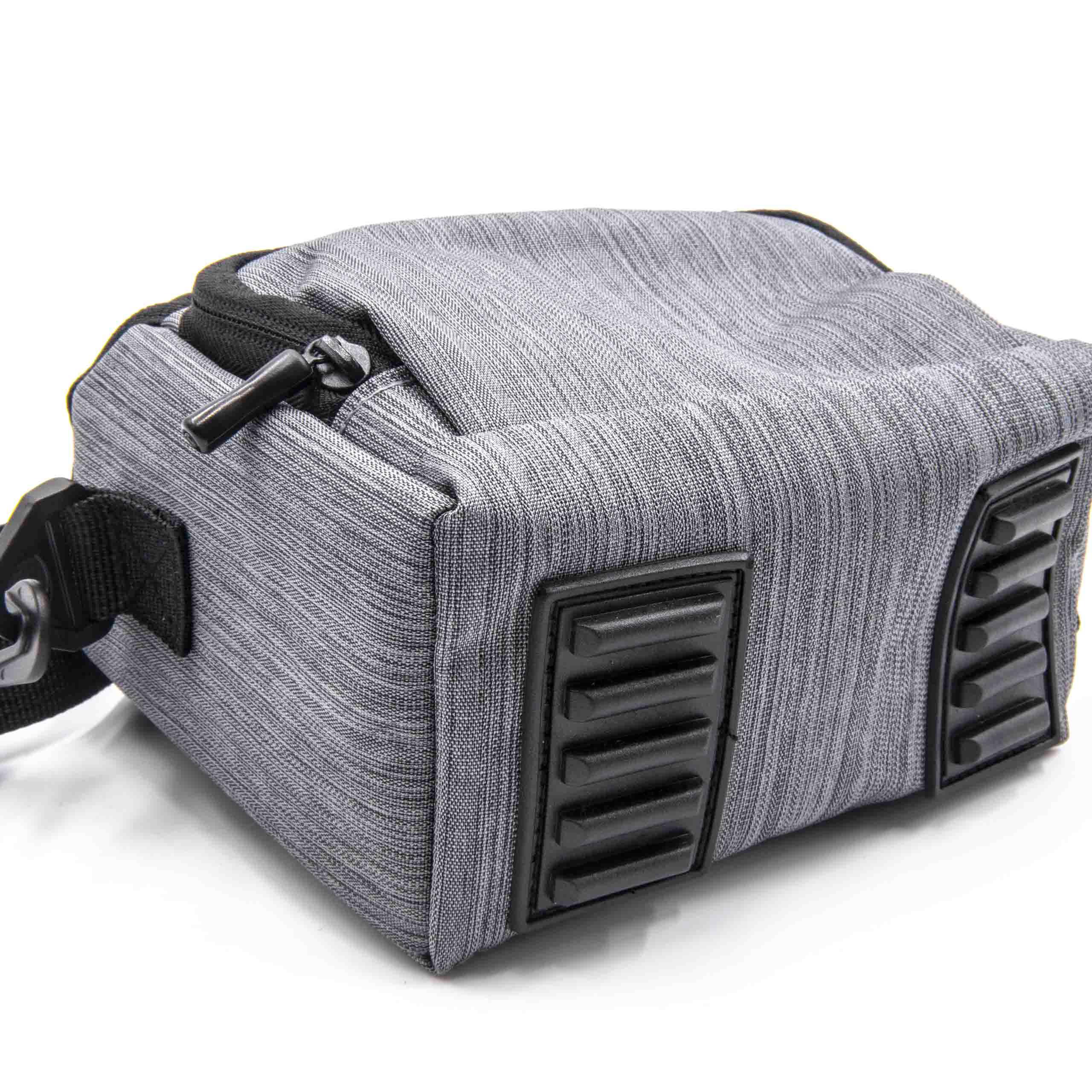 Camera Case suitable for X-E2S Fujifilm Camera etc. - grey, 180 x 107 x 150 mm + Shoulder Strap