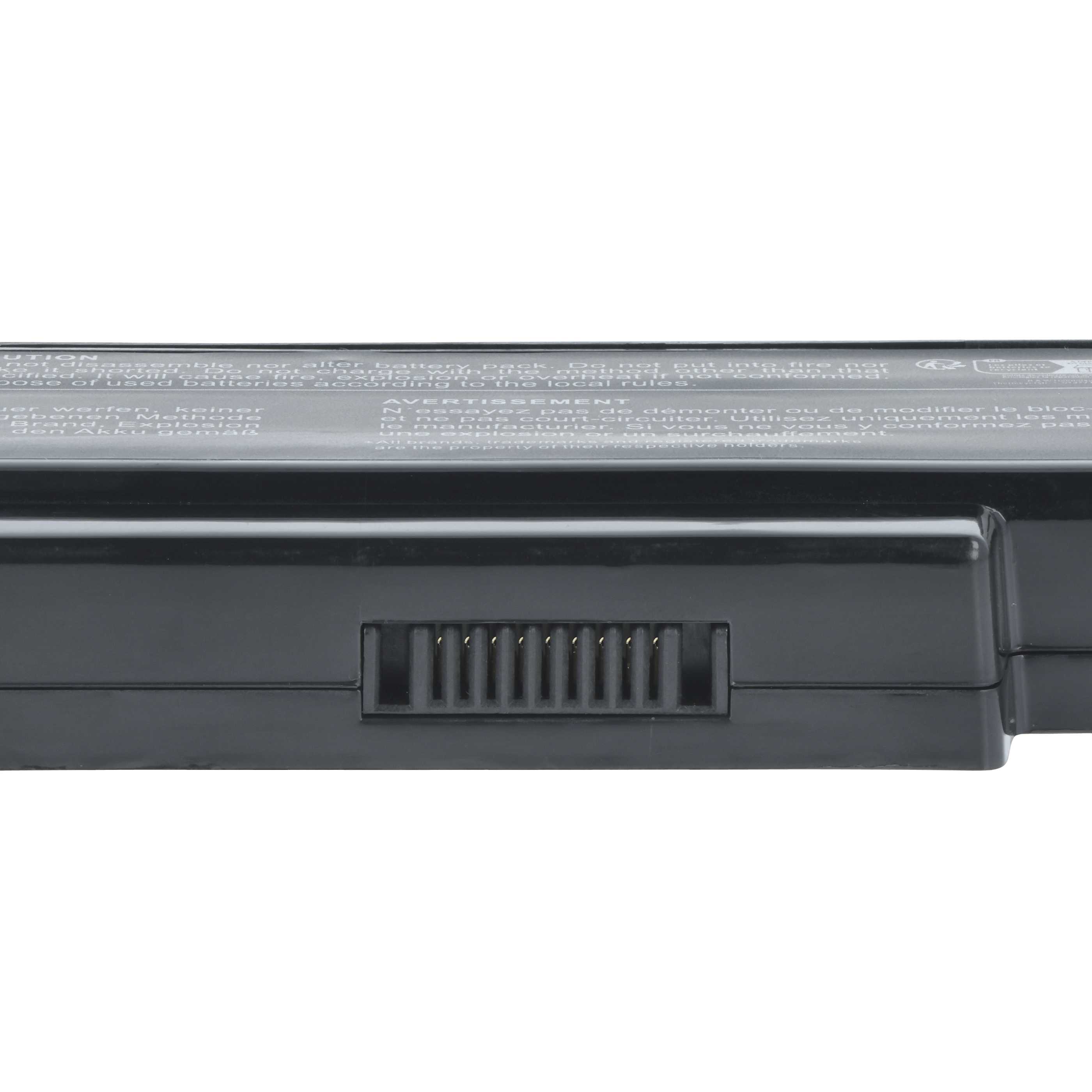 Batteria sostituisce Asus 70-NZY1B1000Z, 70-NX01B1000Z, 70-NXH1B1000Z per notebook - 4400mAh 11,1V Li-Ion nero