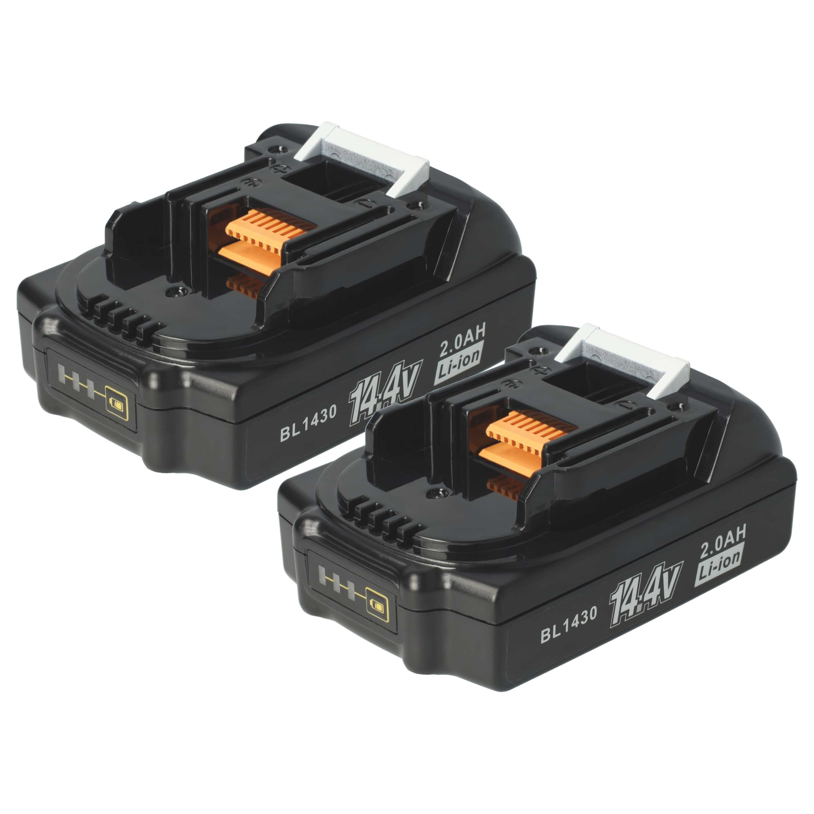 2x Batteria sostituisce Makita 194065-3, 194066-1, BL1415, BL1430 per attrezzo Linder - 2Ah 14,4V Li-Ion