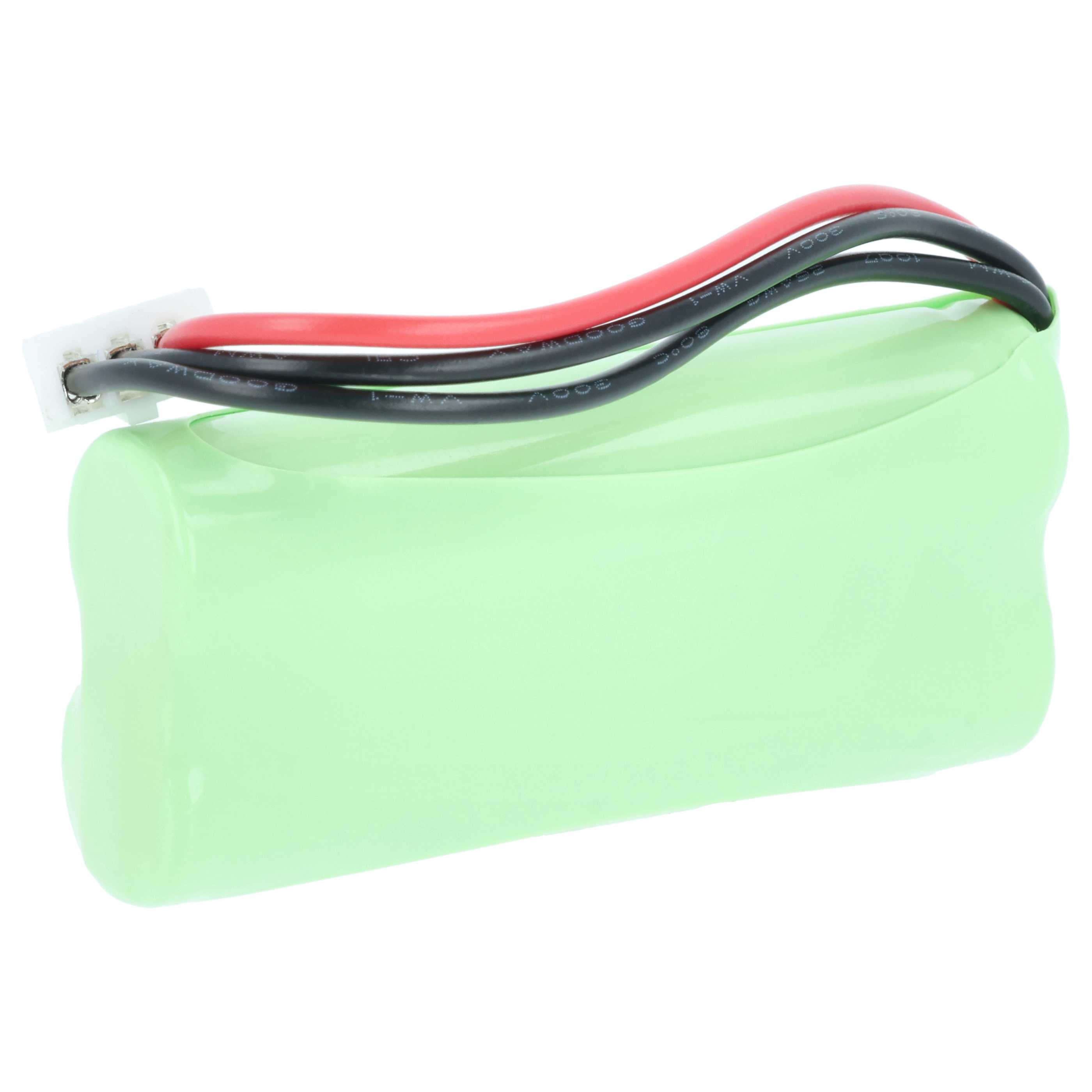 Batterie remplace Philips 60AAAH2BMX, 2HR-AAAU, H-AAA500X2 pour téléphone Philips - 700mAh 2,4V NiMH