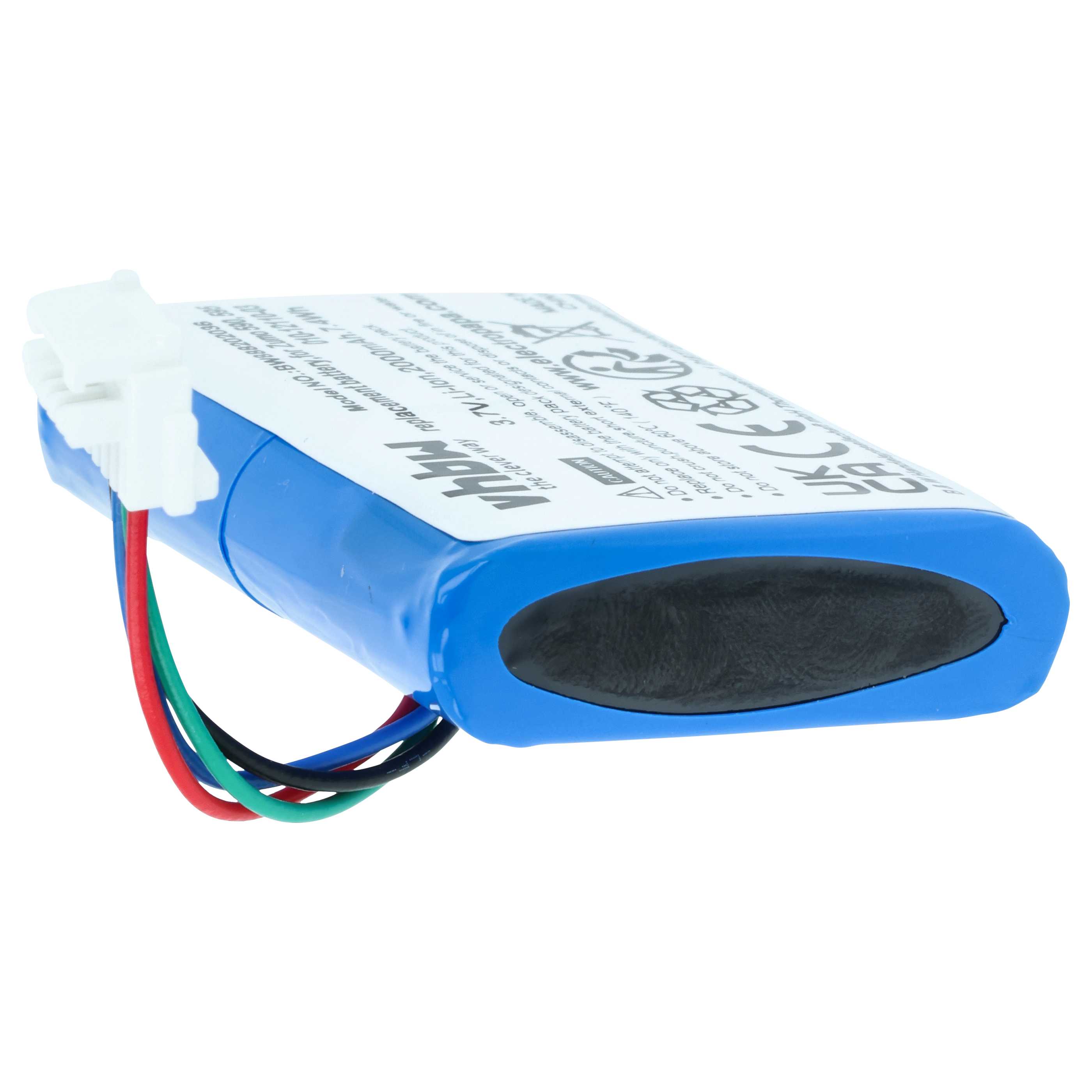 Batteria sostituisce Garmin 010-12110-003, 010-12110-03, 361-00077-00 per navigatore - 2000mAh 3,7V Li-Ion