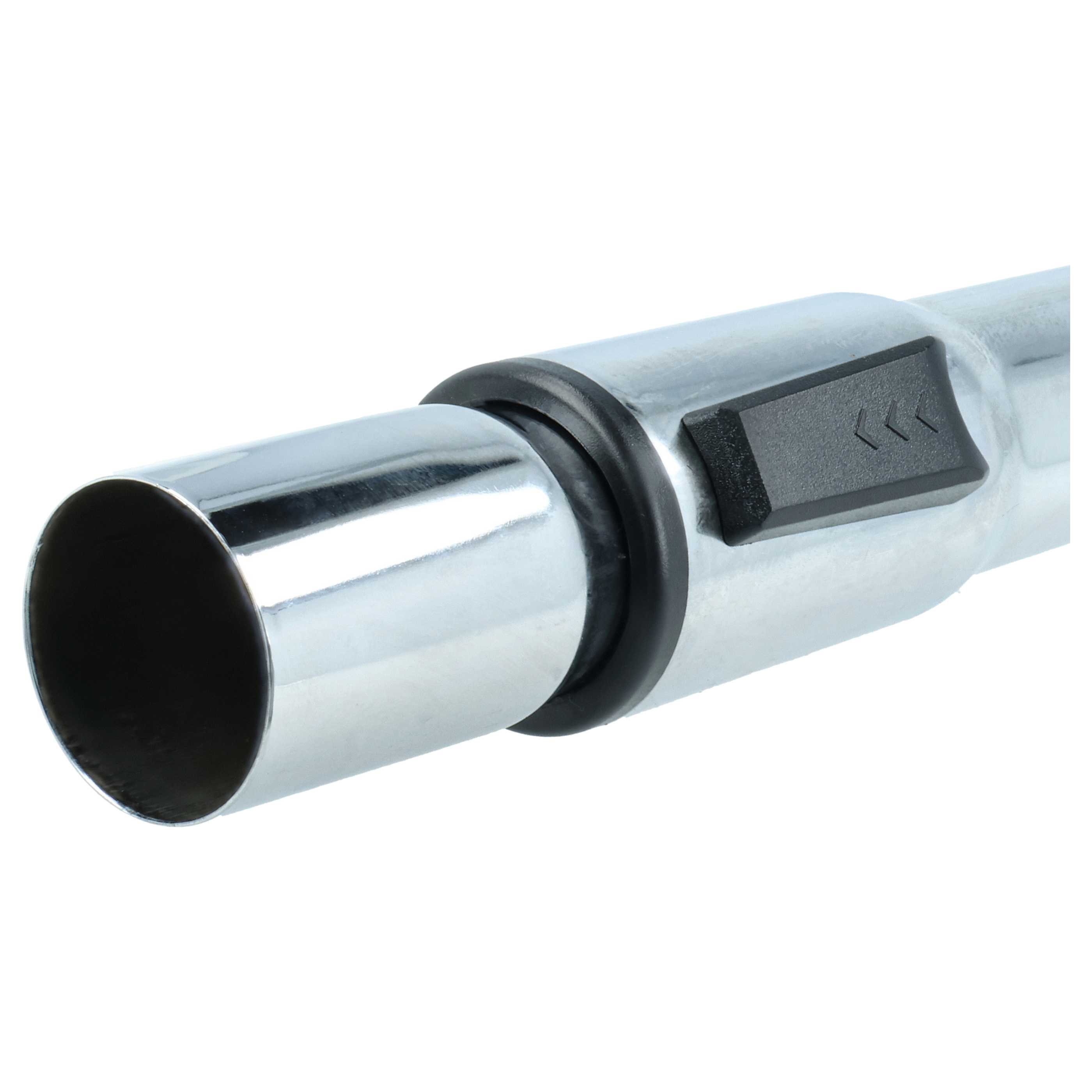 2x Tube replaces Kärcher 2.862-008.0 for Bosch Vacuum Cleaner etc. - 60cm - 97cm, black / silver