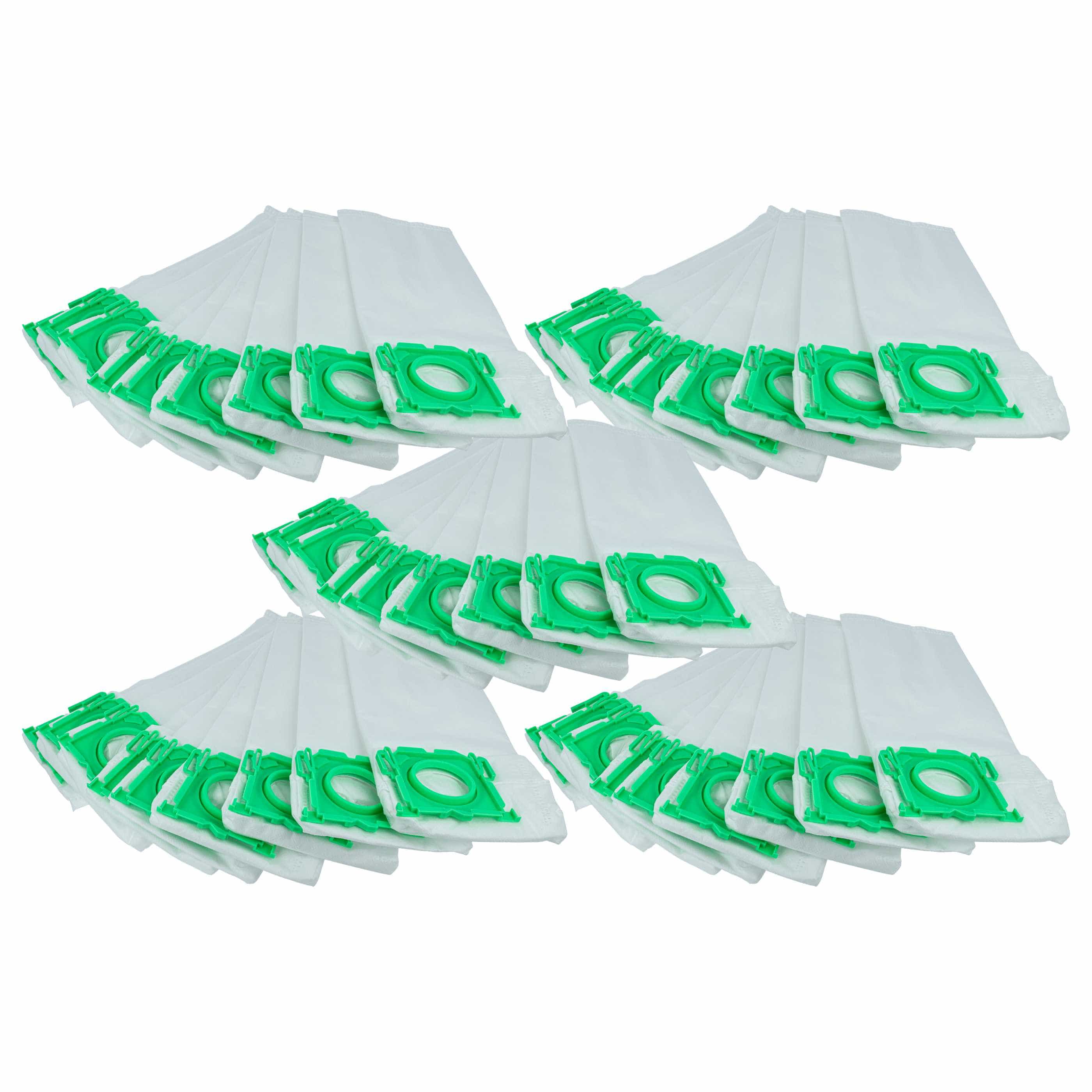 50x Sac remplace Sebo 6629, 6629AM, 6629ER pour aspirateur Sebo - microfibre non tissée