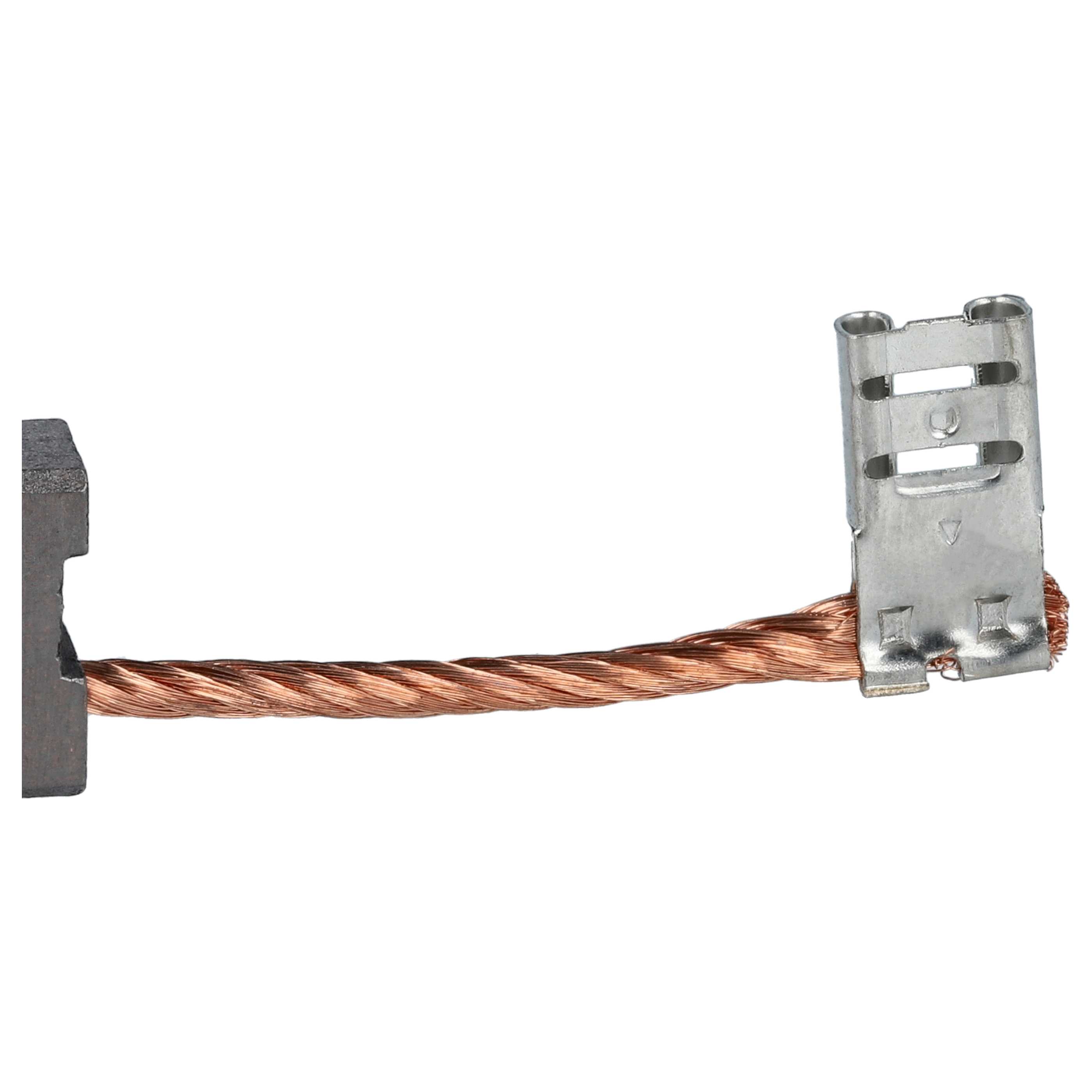4x Kohlebürste als Ersatz für Kärcher 6.610-058.0 für Elektrowerkzeug - 7 x 14 x 20mm