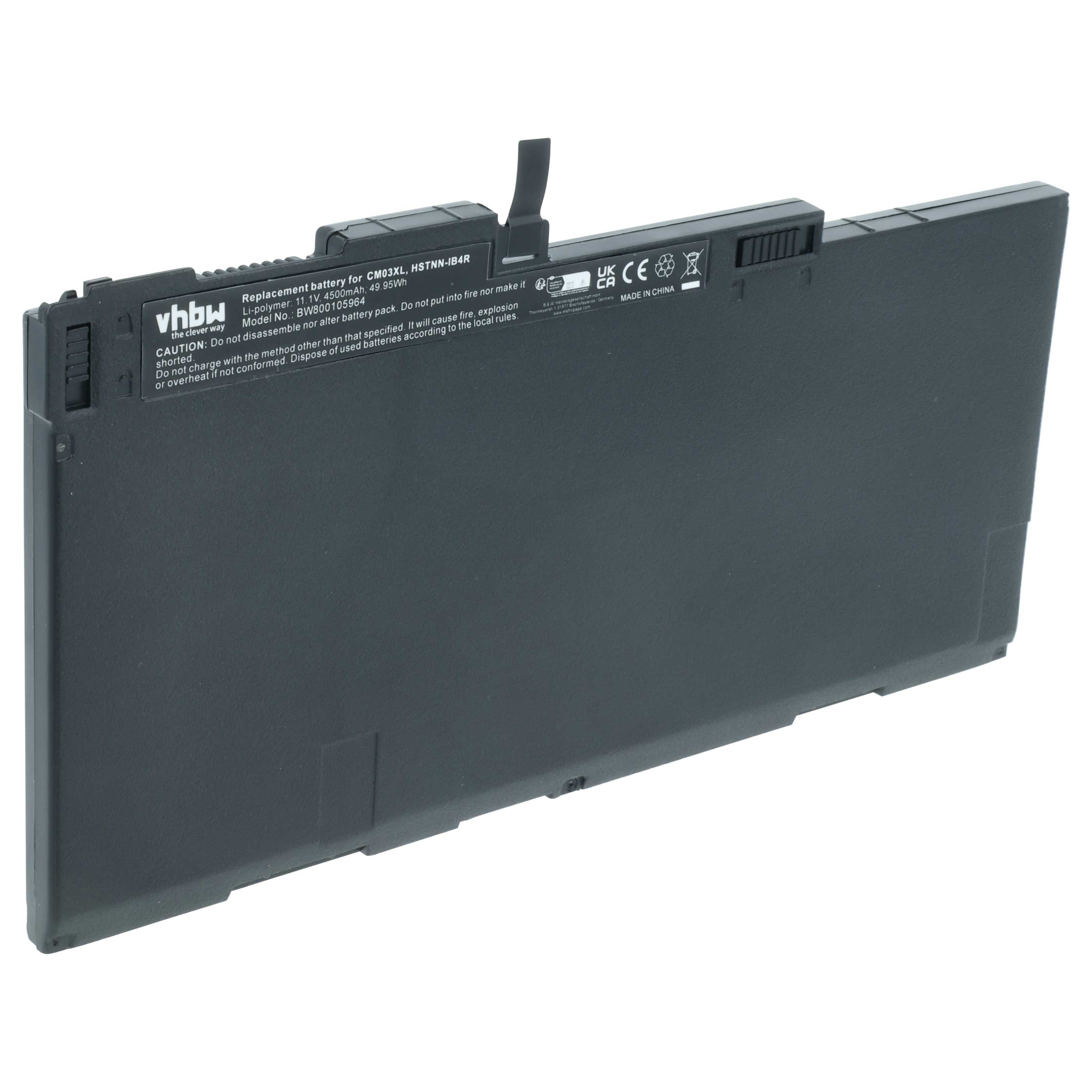 Batteria sostituisce HP 716724-141, 716723-271, 716723-2C1 per notebook - 4500mAh 11,1V Li-Poly nero