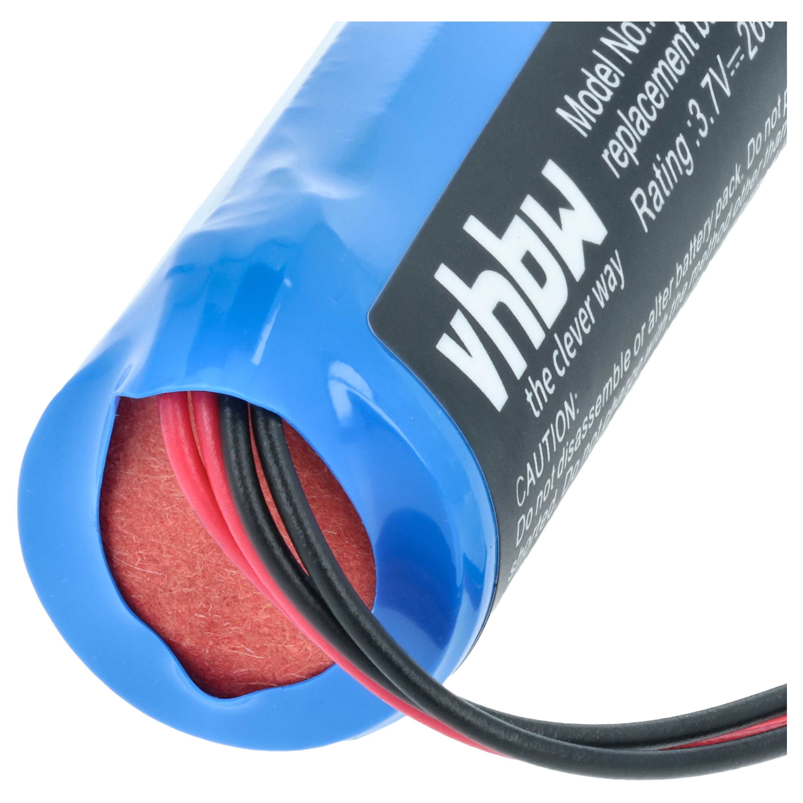 Batterie remplace DJI 1WJG0480, TI100782 pour manette de drone DJI - 2600mAh 3,7V Li-ion
