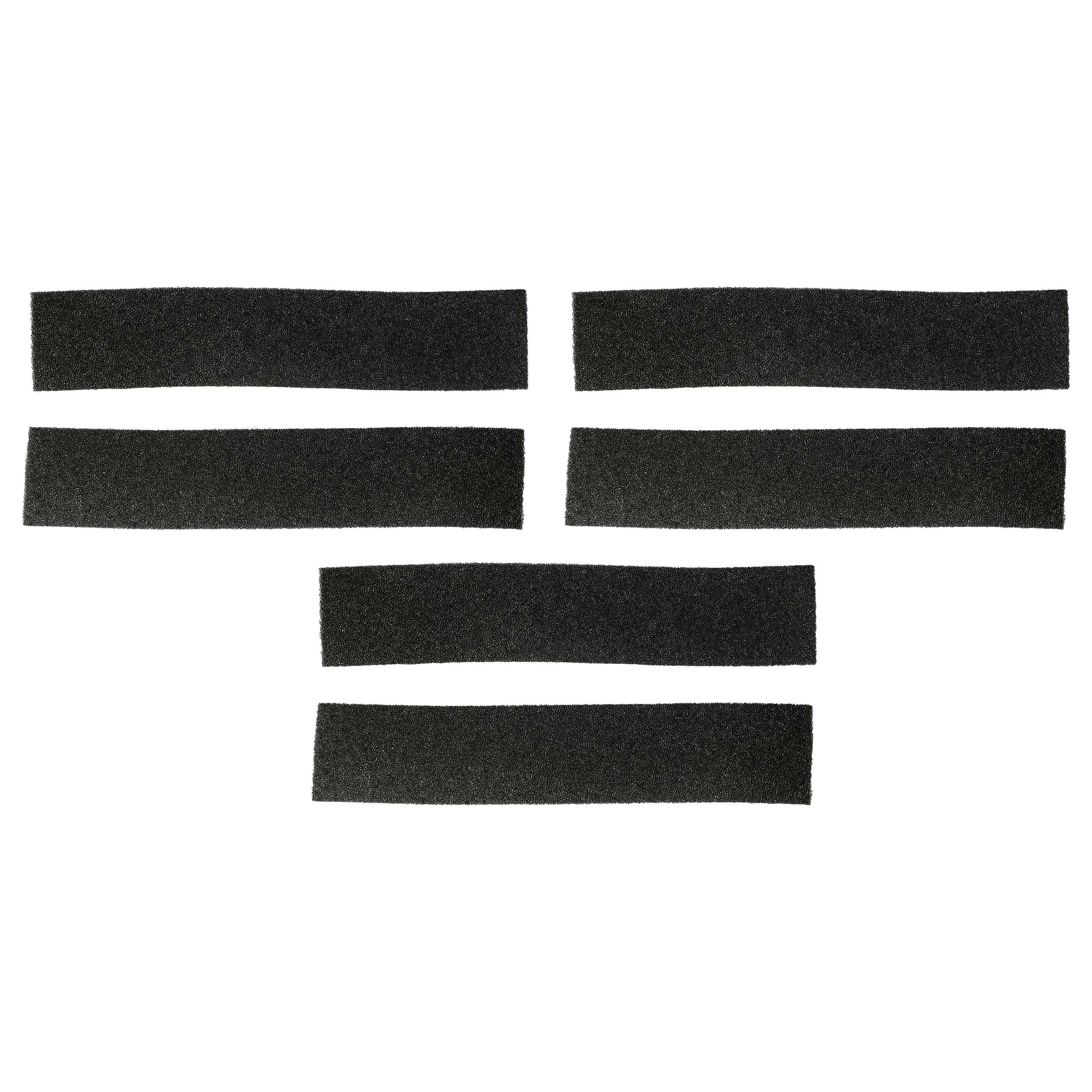 6x Filter for Filling Ring as Replacement for Miele 9688381, 9688380 Tumble Dryer