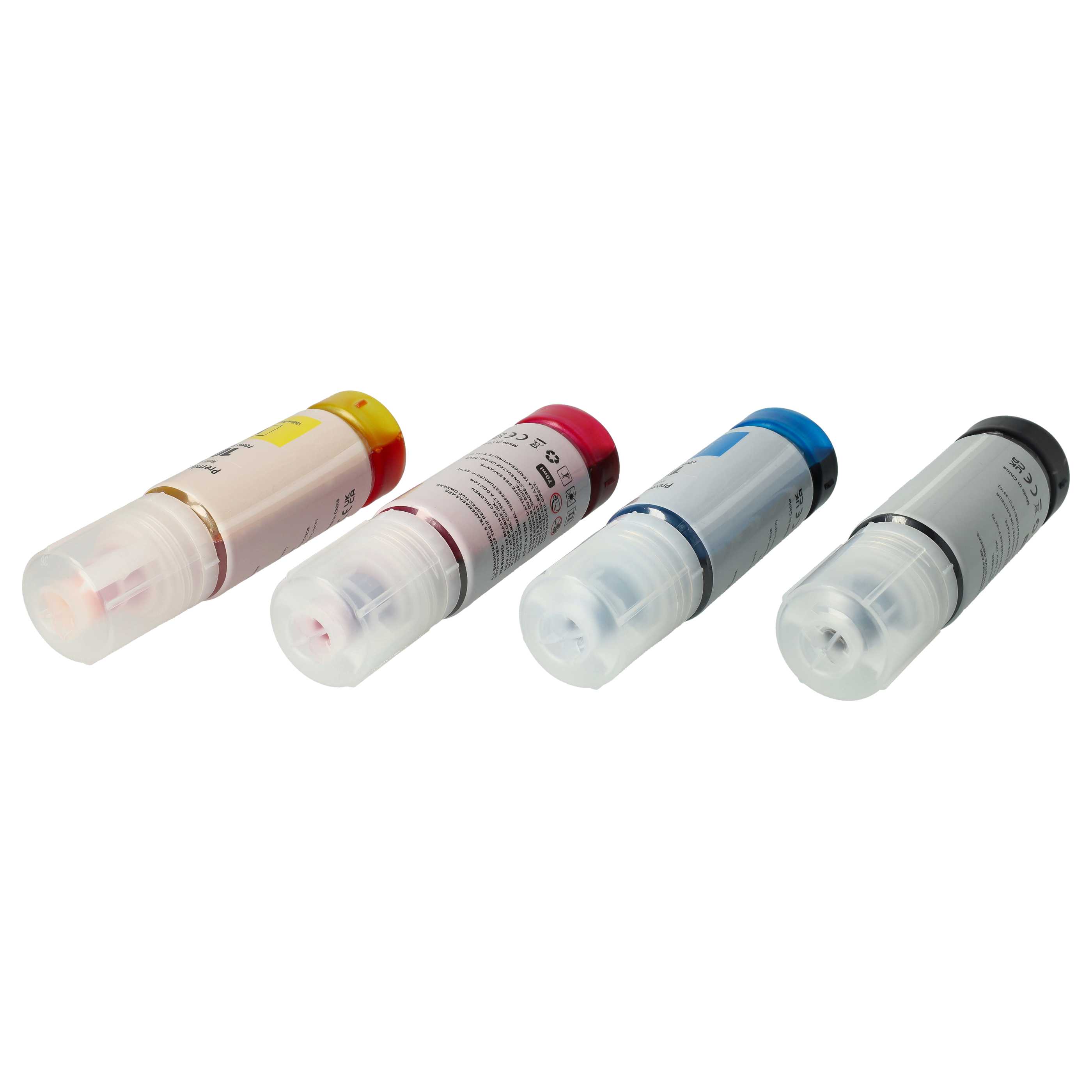 Refill Ink Coloured replaces Epson , , C13T03R340, C13T03R240, , 102 black for Epson Printer etc., 280 ml