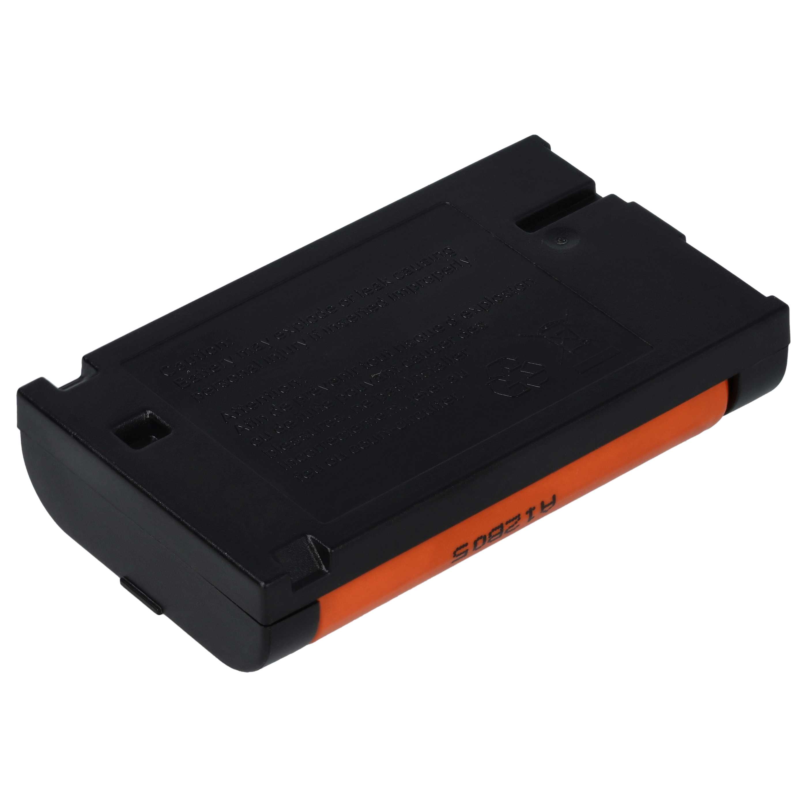 2x Batteries remplace 23-968, 43-9024, 43-9025, 43-9026, 43-9030 pour téléphone Panasonic - 850mAh 3,6V NiMH