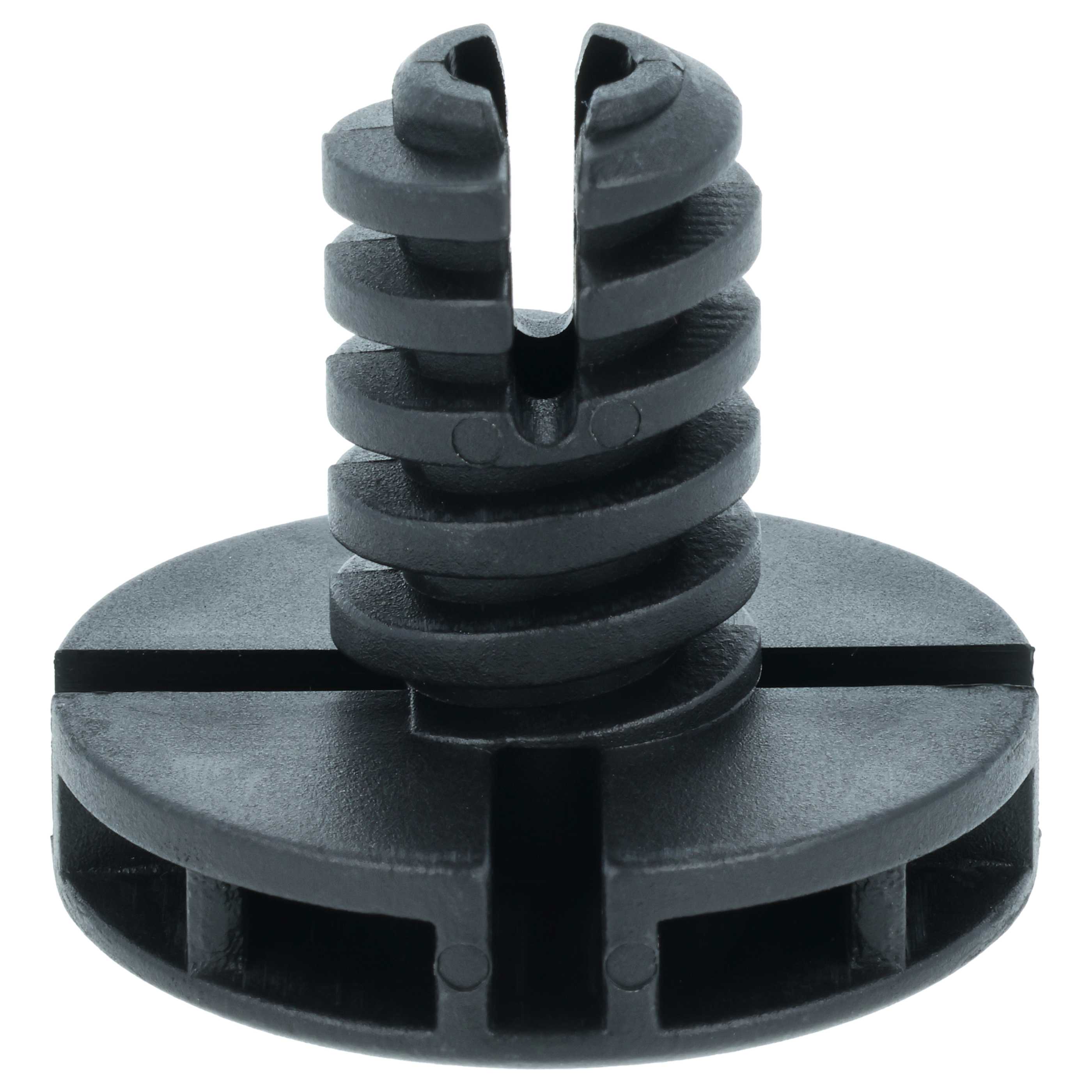 4x Nóżka poziomująca do suszarki Zanussi zam. AEG 1490004288, 41006470604727 i in. - 3,5 cm, czarny