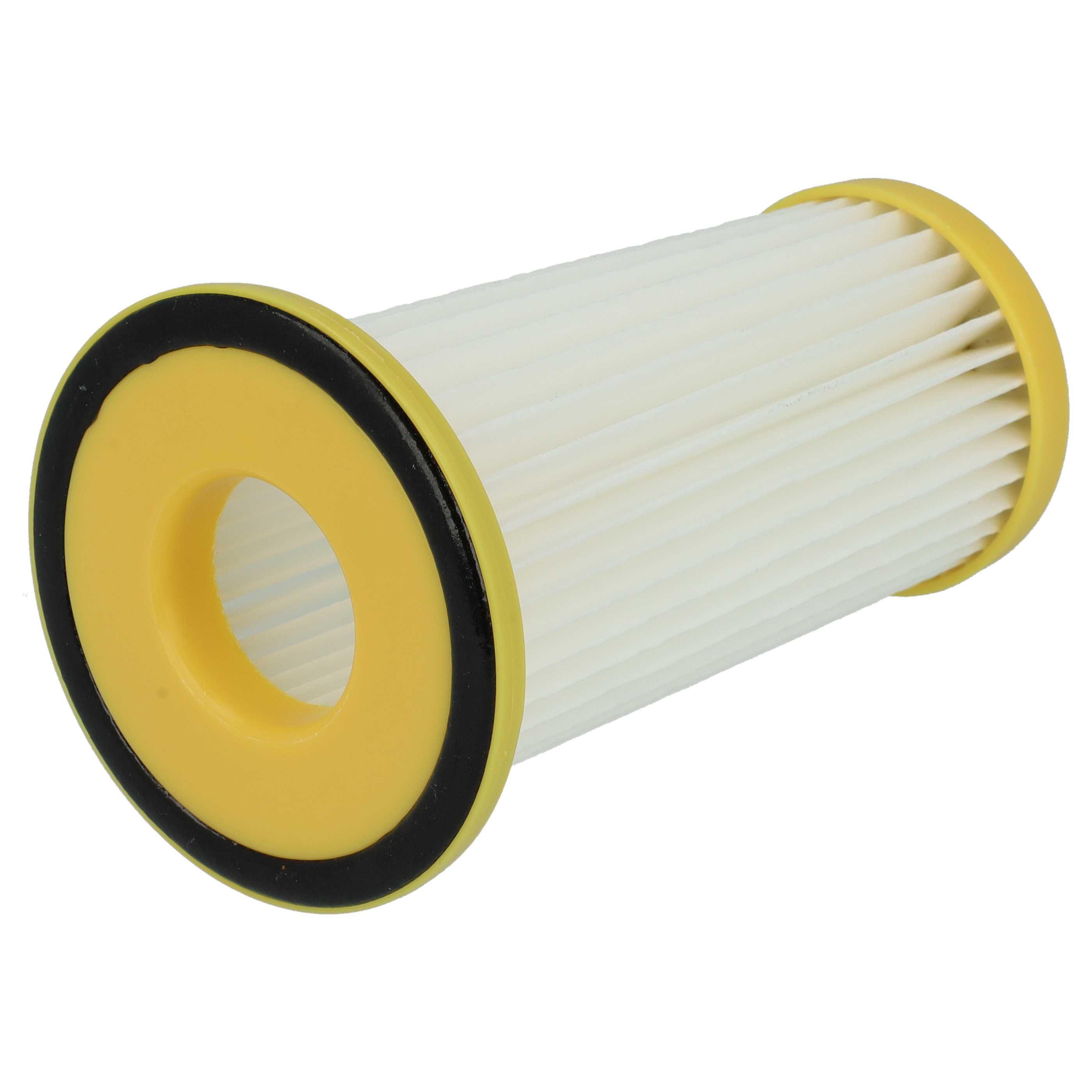 3x cartridge filter replaces Philips 432200520850 for Philips Vacuum Cleaner, white / yellow