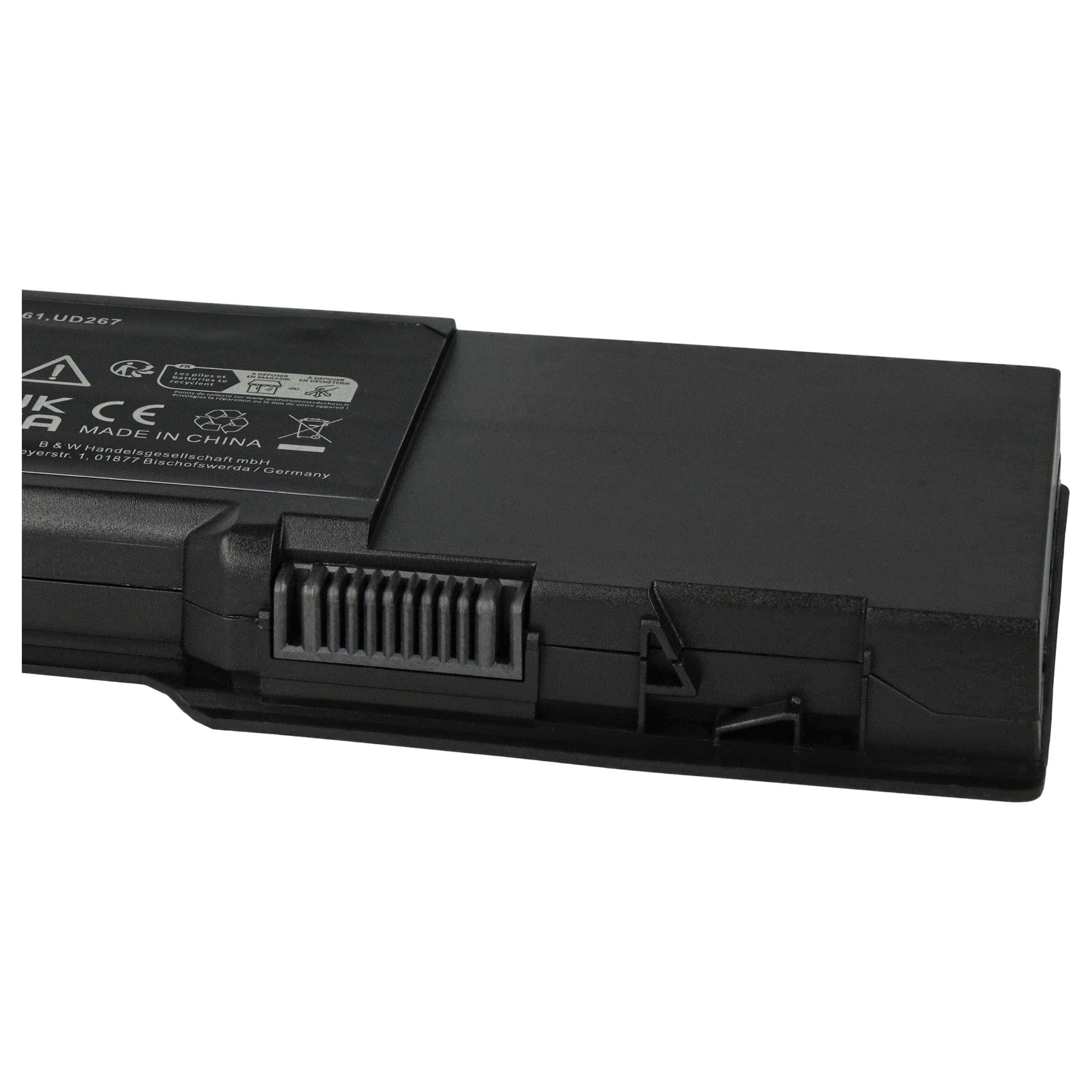 Akumulator do laptopa zamiennik Dell 0D5453, 0D5549, 0C5454, 0CR174, 0C5449 - 6600 mAh 11,1 V Li-Ion, czarny