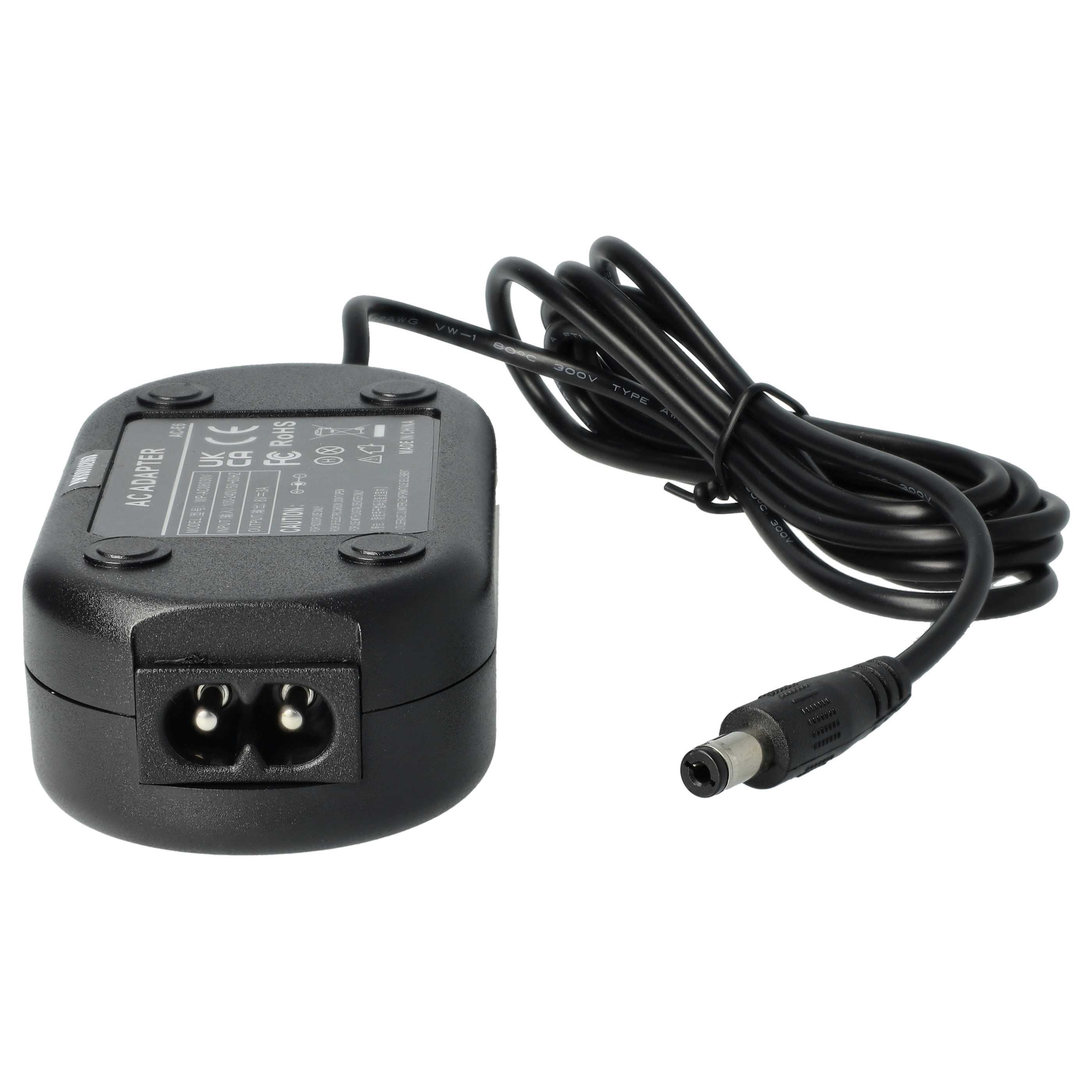 Power Supply replaces ACK-E6 for Blackmagic Camera + DC Coupler as Canon - 2 m, 8.1 V 2.0 A