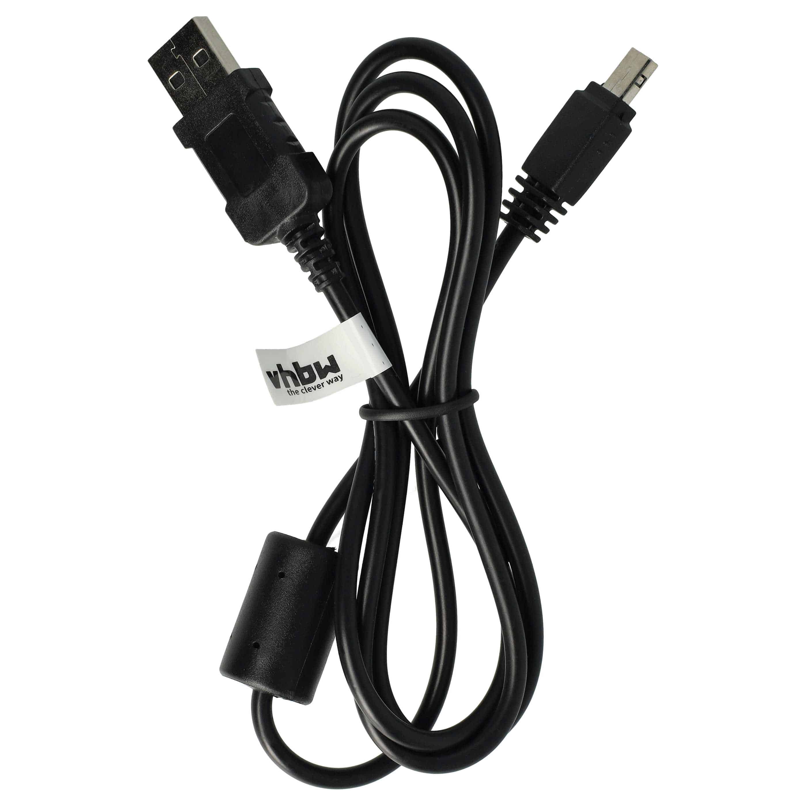 Cable de datos USB reemplaza Casio U-8, EMC-6U, EMC-6 para cámaras Casio - 100 cm