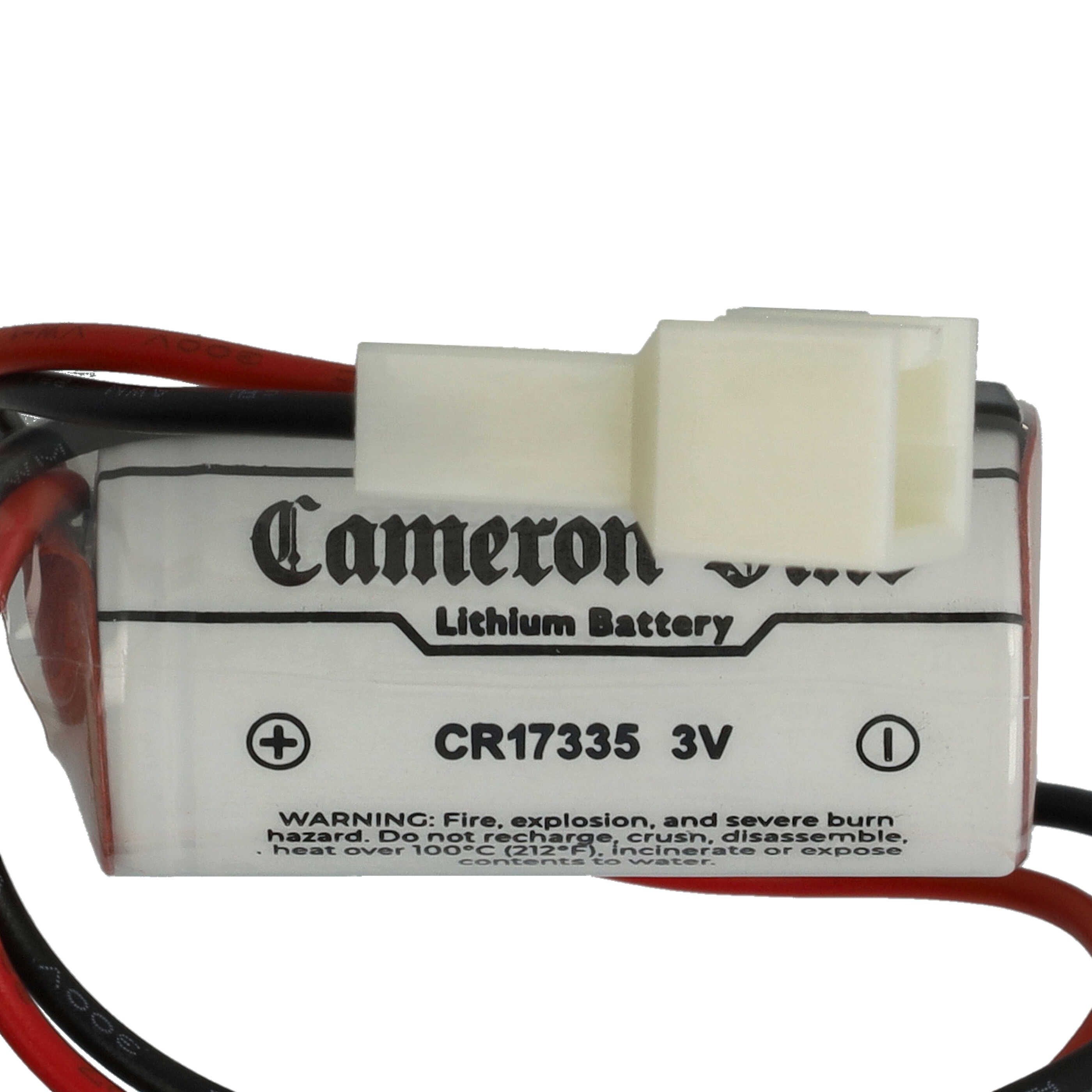 Industrial Controller Battery replaces Allen Bradley 1745-B1, COMP-295, B9631T, CR17335 - 1350mAh 3V Li-MnO2