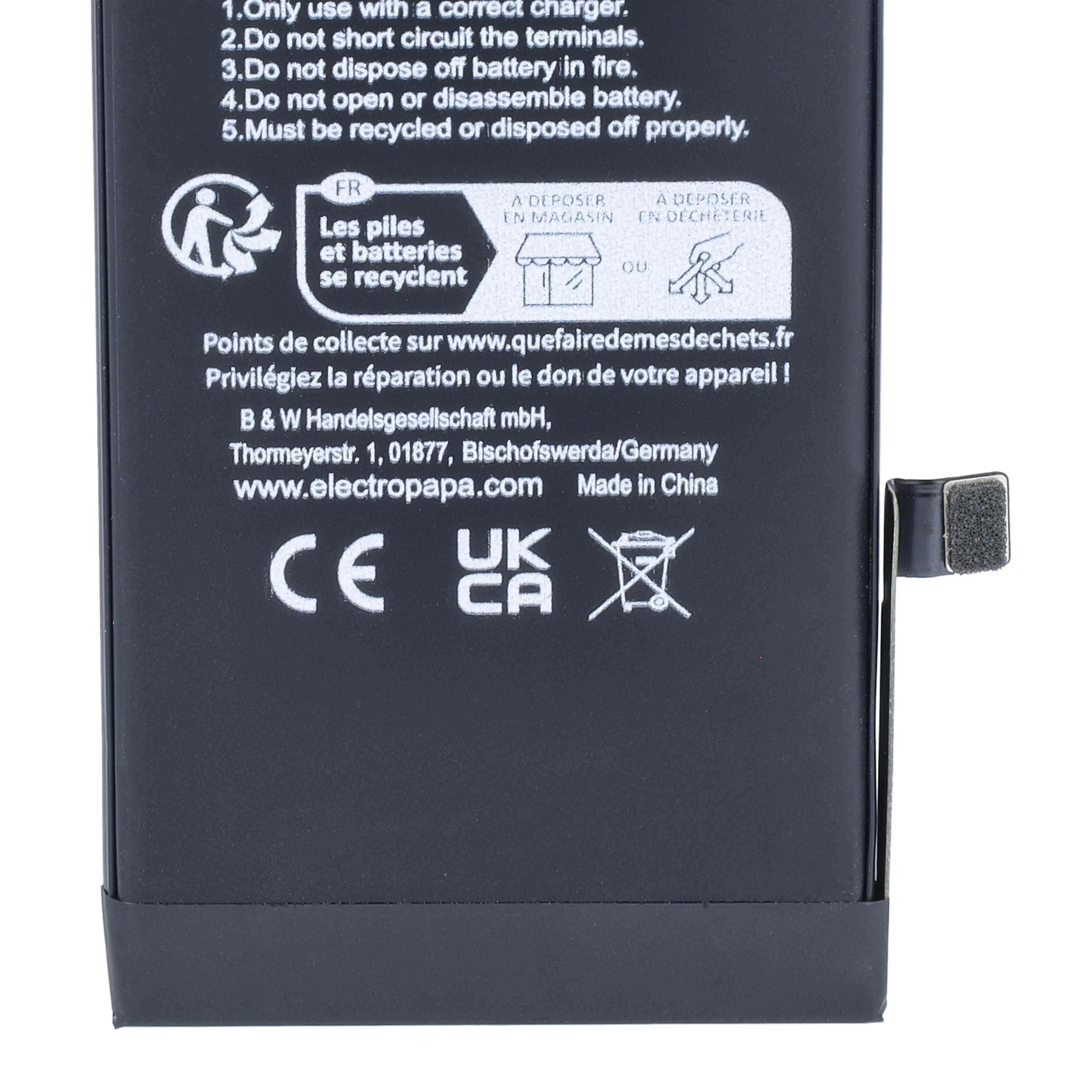Akku als Ersatz für Apple 616-00357, 616-00358 für Apple - 1960mAh 4,35V Li-Polymer