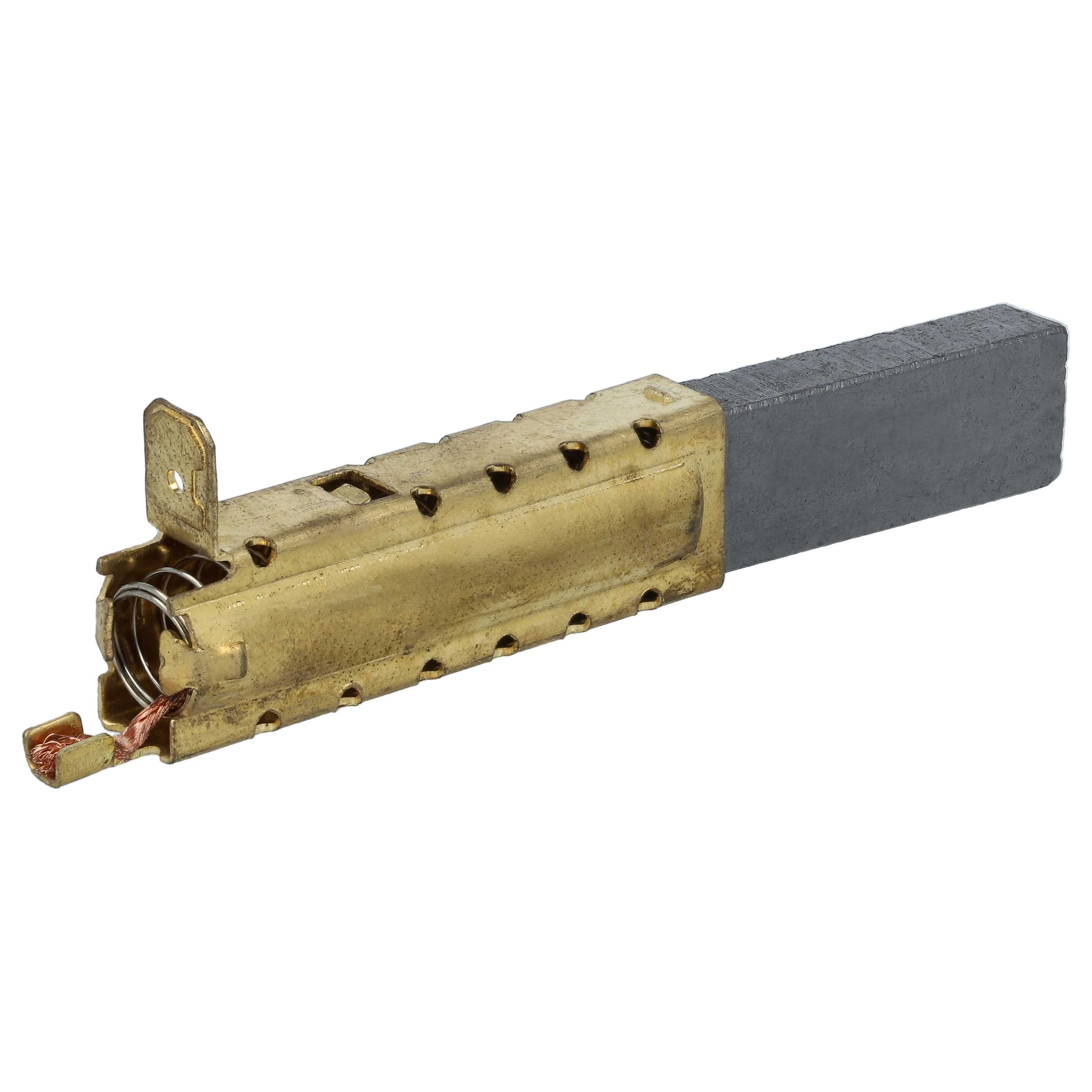 2x escobilla de carbón reemplaza Flex 4030293103535, 297909 para aspiradora - 6,3 x 11 x 32 mm