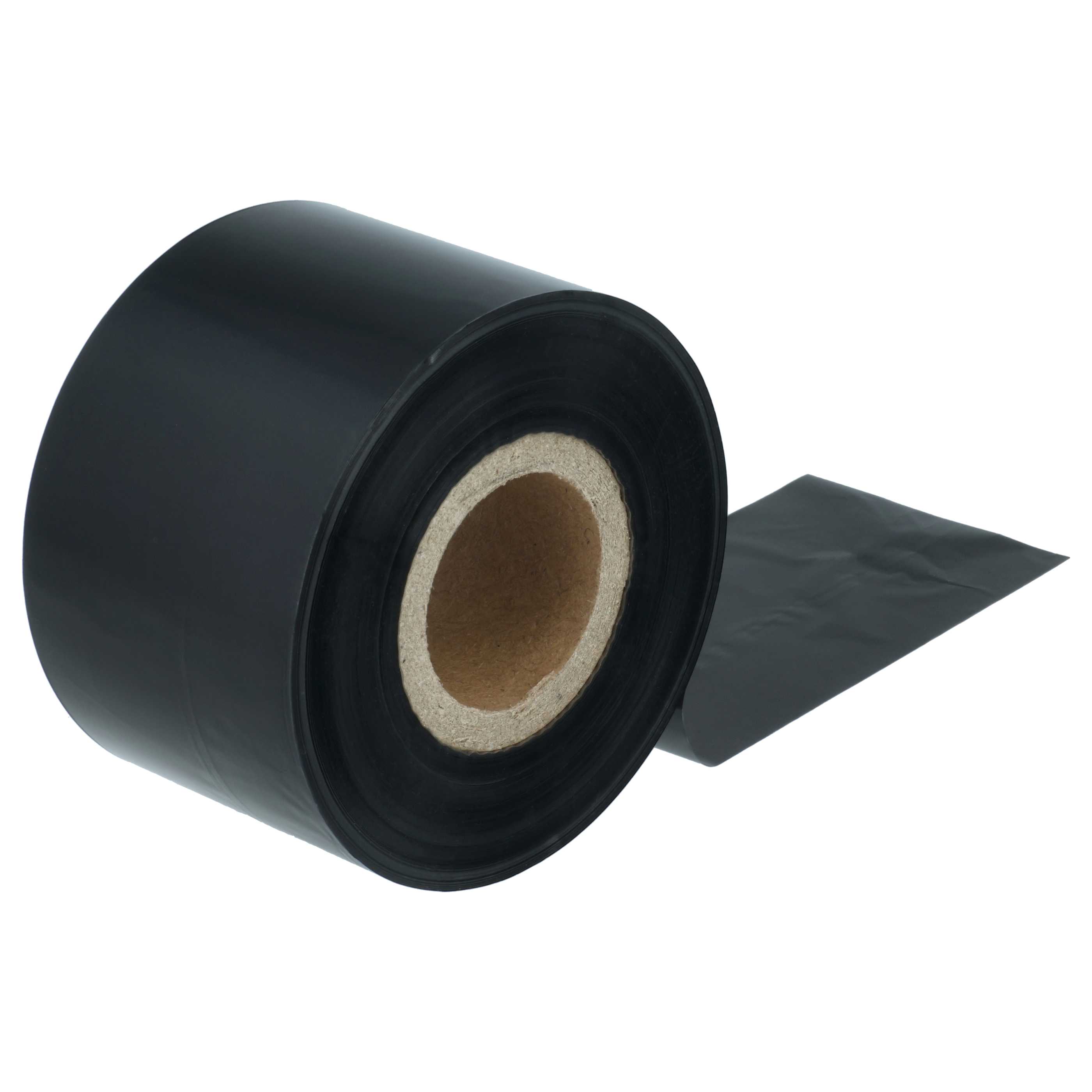 Taśma termotransferowa do drukarki etykiet Godex, Printronix, TSC, Valentin - 40 mm x 300 m, woskowa plus