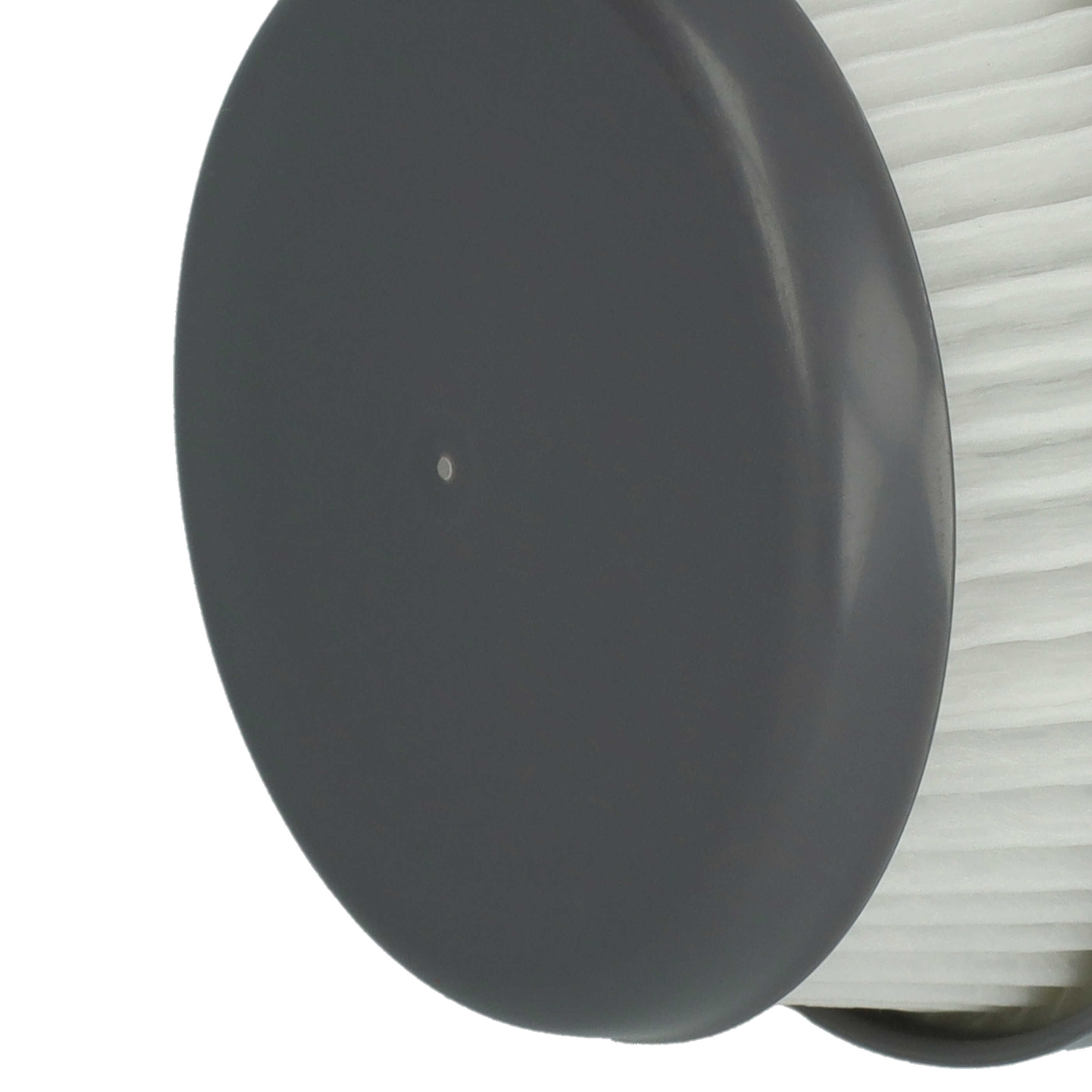 2x Filterfilter replaces Black & Decker VFORB10 for Black & Decker Vacuum Cleaner, white / grey