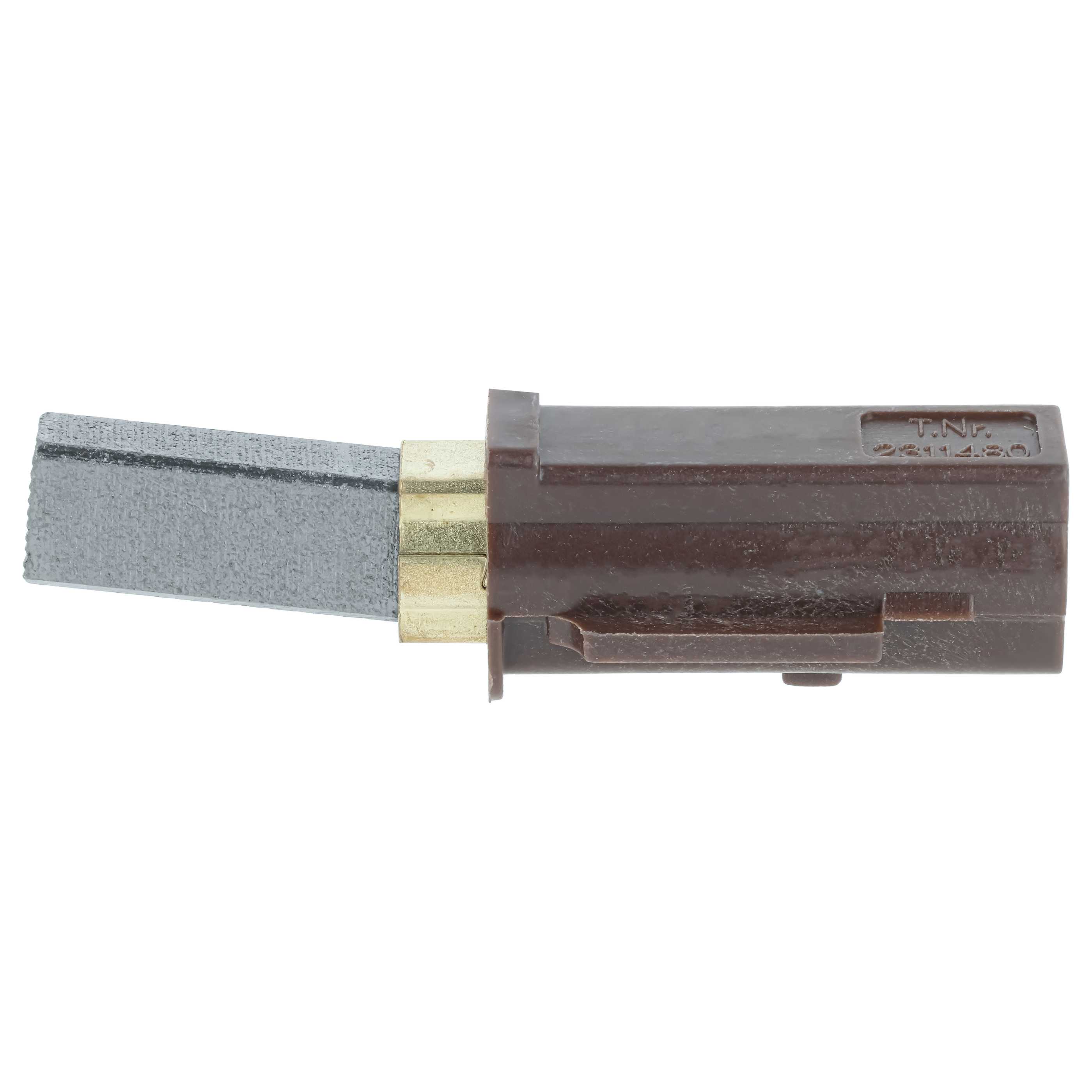 2x escobilla de carbón reemplaza Europart 832297 para aspiradora - 6,3x11x33 mm, con base