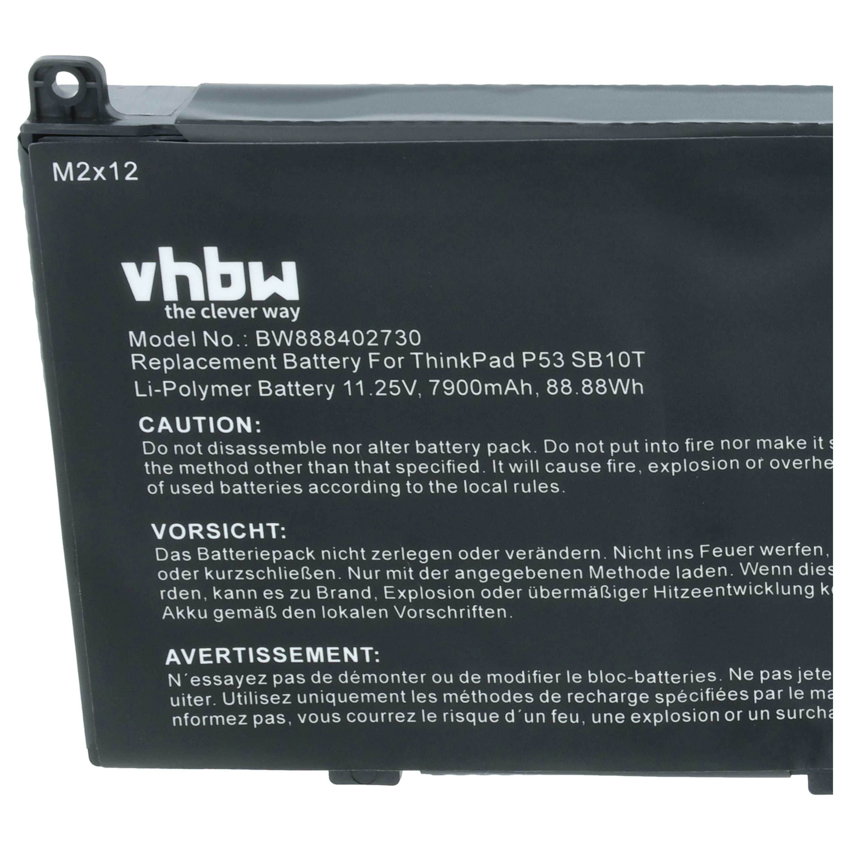 Akumulator do laptopa zamiennik Lenovo L18M6P90, SB10K97664, 5B10W13901, L18C6P90 - 7900 mAh 11,25 V LiPo