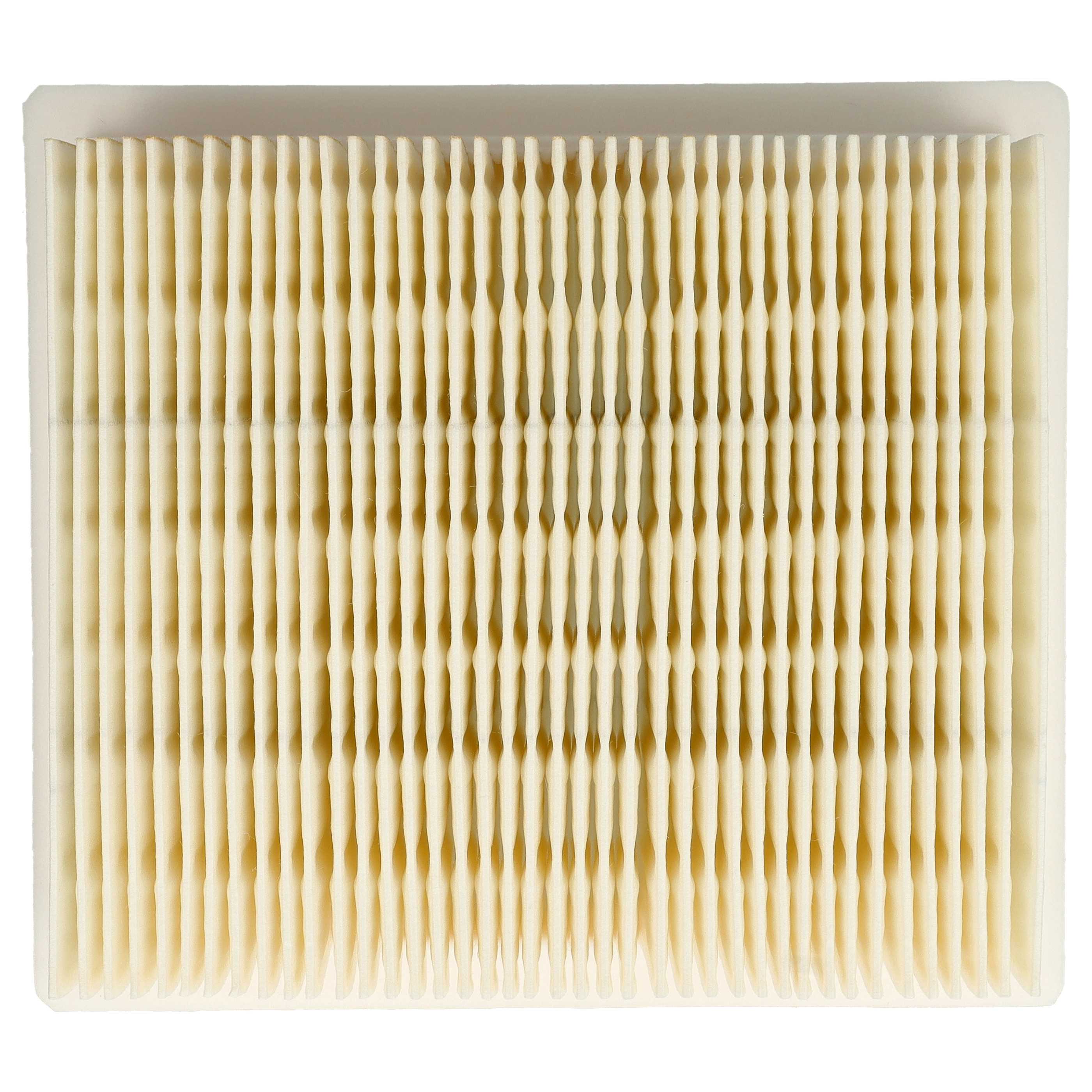 5x flat pleated filter replaces Hilti VC 5, VC 75-1, 2192229 for Würth Vacuum Cleaner