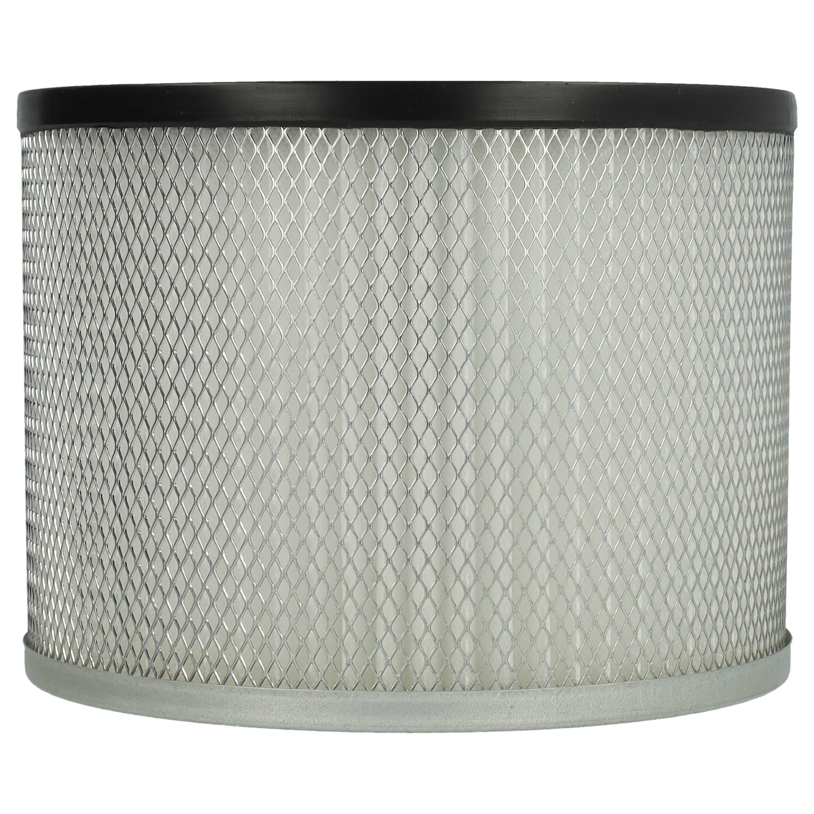 2x cartridge filter replaces ROWI 212010019 for Rowi Chimney Sweep Vacuum, white / silver