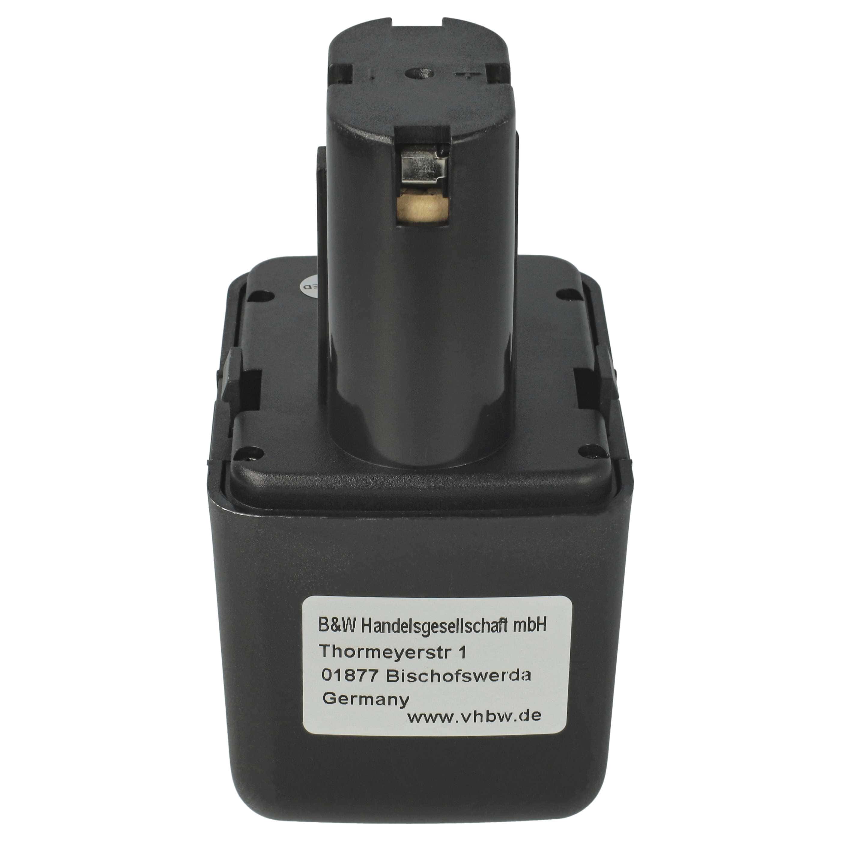 2x Battery replaces Gesipa 70291510061 Blind Rivet Gun - 3000 mAh, 12 V, NiMH