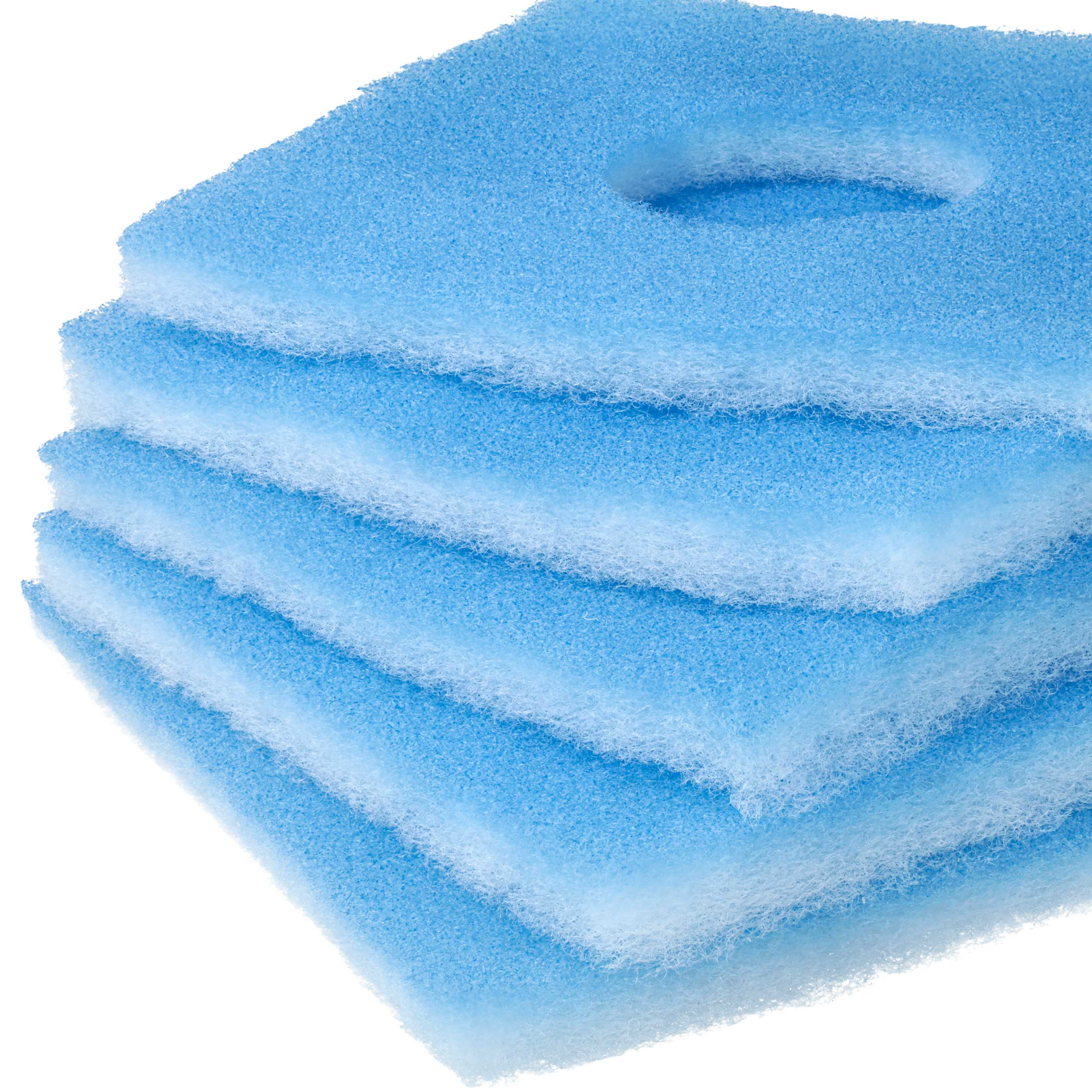 15x Filter als Ersatz für Limodor 00012 für Limodor / Limot Lüfter - Filterklasse G3, weiß, blau