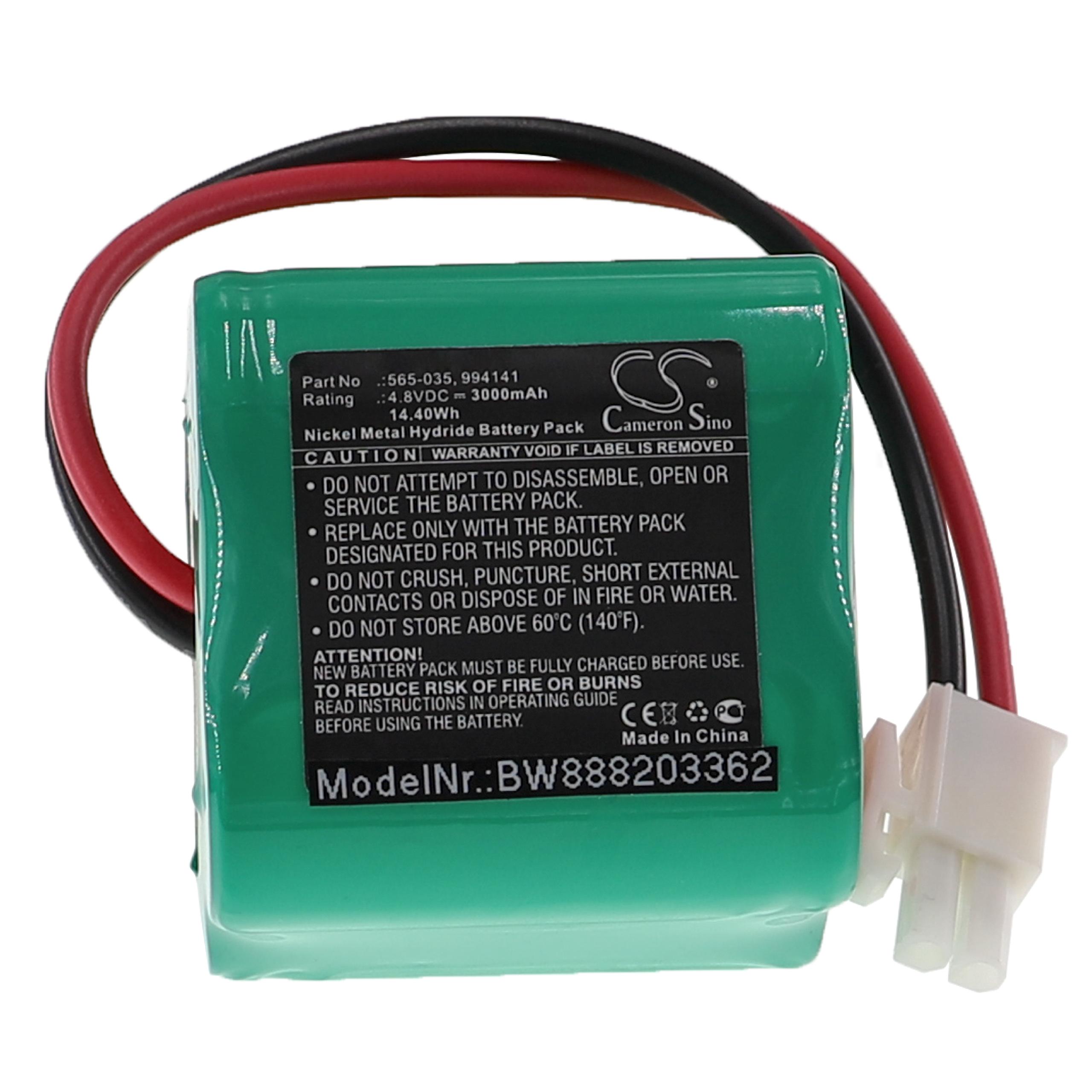Bug Zapper Battery Replacement for Mosquito Magnet 565-035, MM565035, 9994141 - 3000mAh 4.8V NiMH