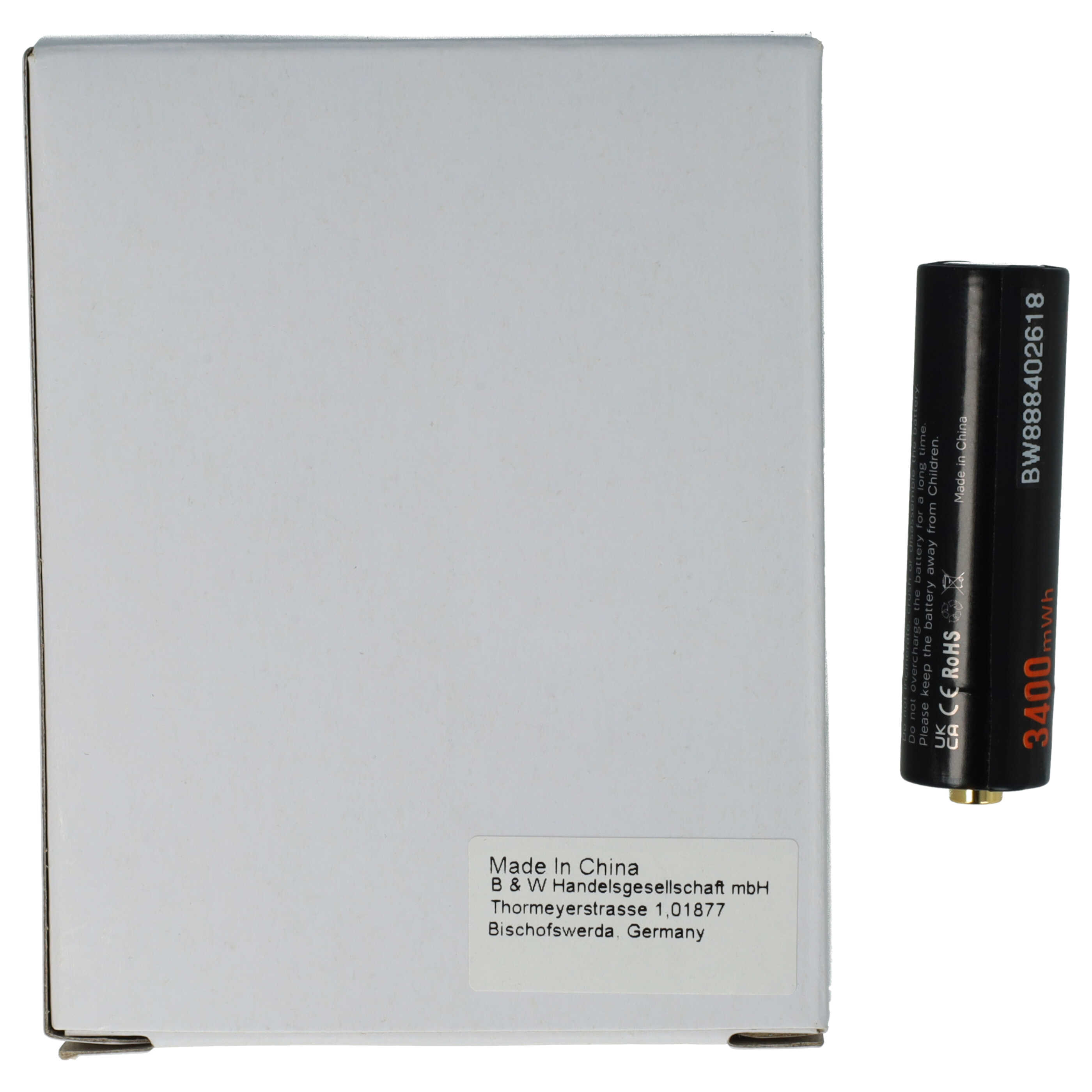 AA Mignon Batterie - 920mAh 3,7V Li-Ion