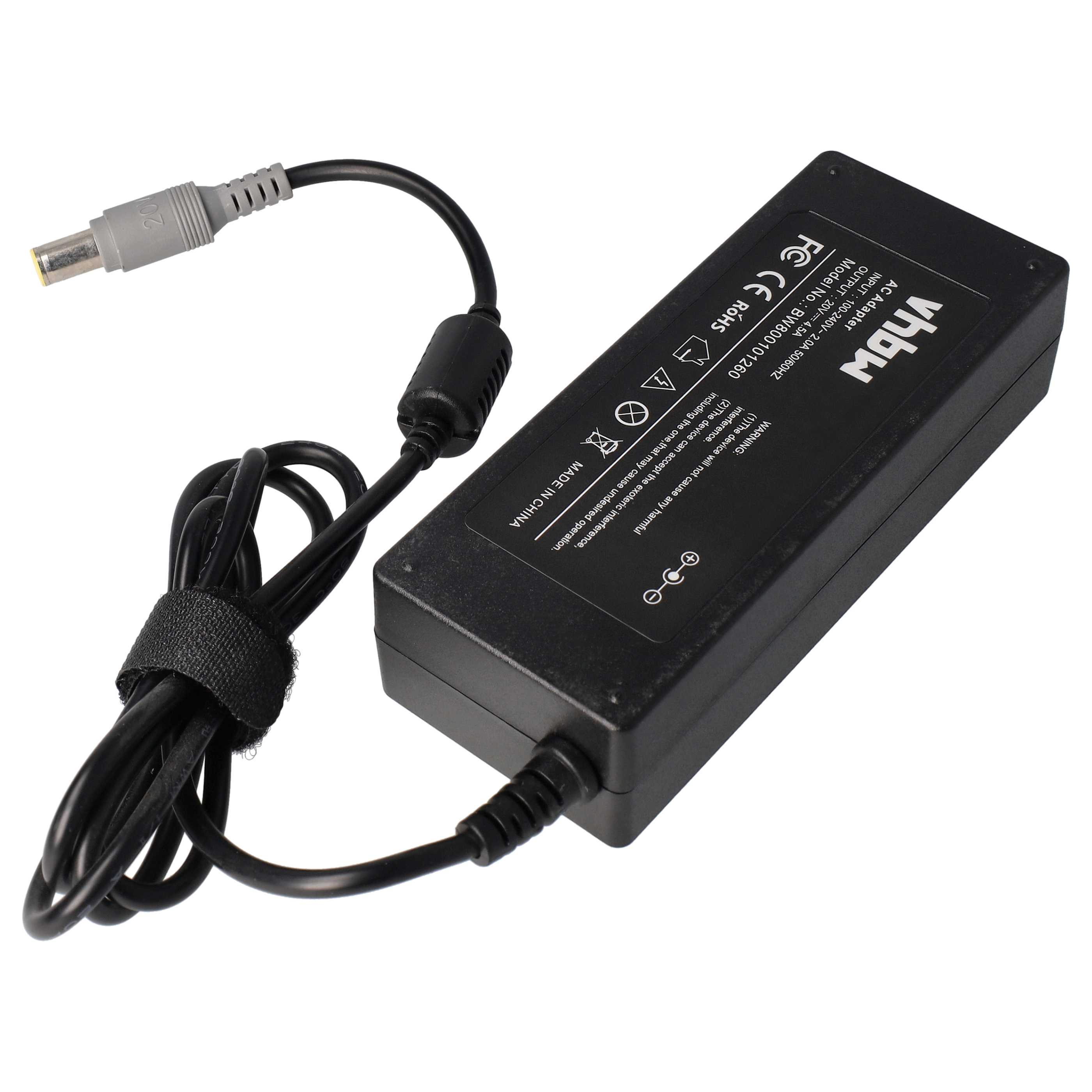 Mains Power Adapter replaces Lenovo 41N8460, 40Y7700, 92P1104, 40Y7696 for IBM LenovoNotebook etc., 90 W