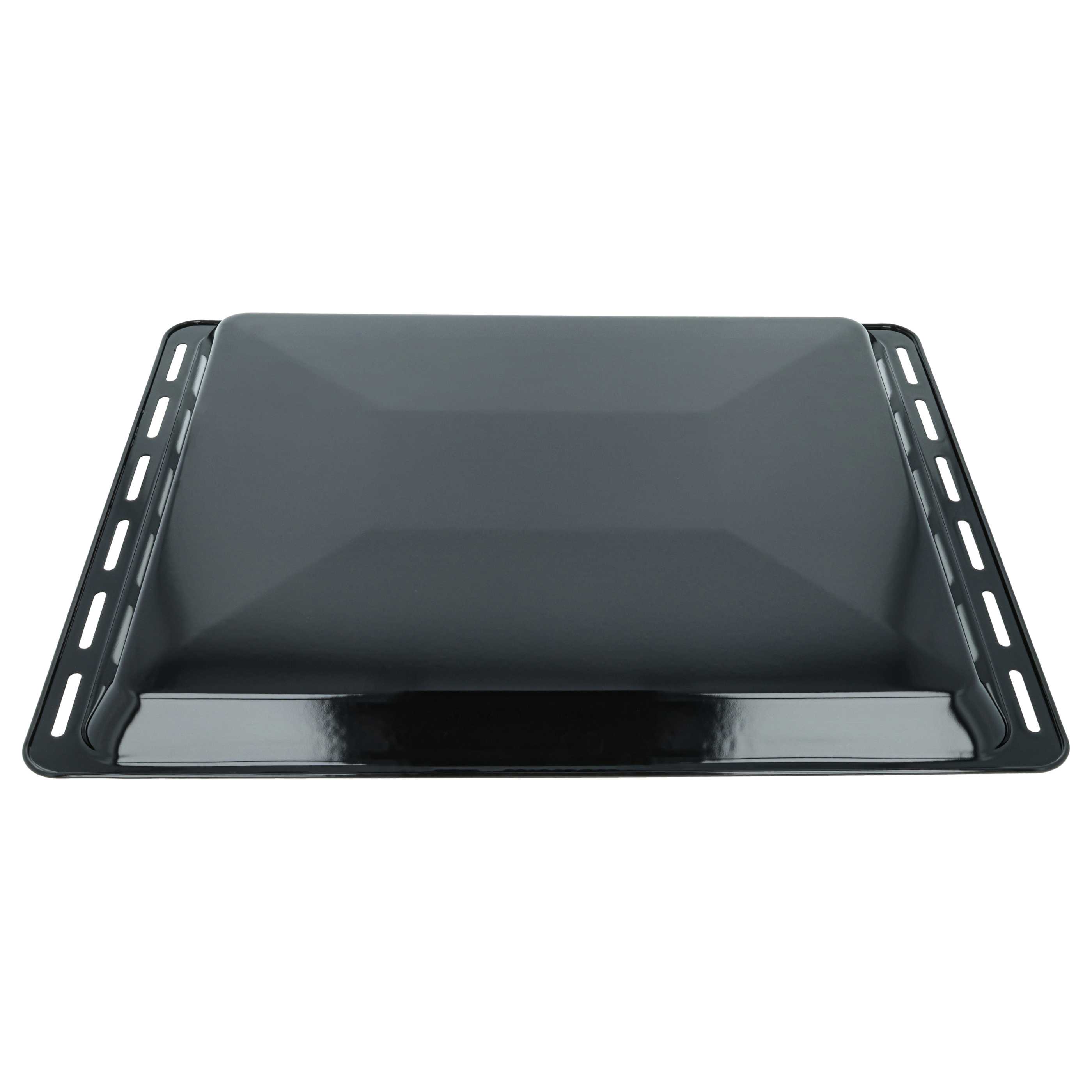 Plaque remplace Amica 00434175, 00435847, 00574876, 00574912 pour four - 46,5 x 37 x 3 cm, anti-adhésif noir