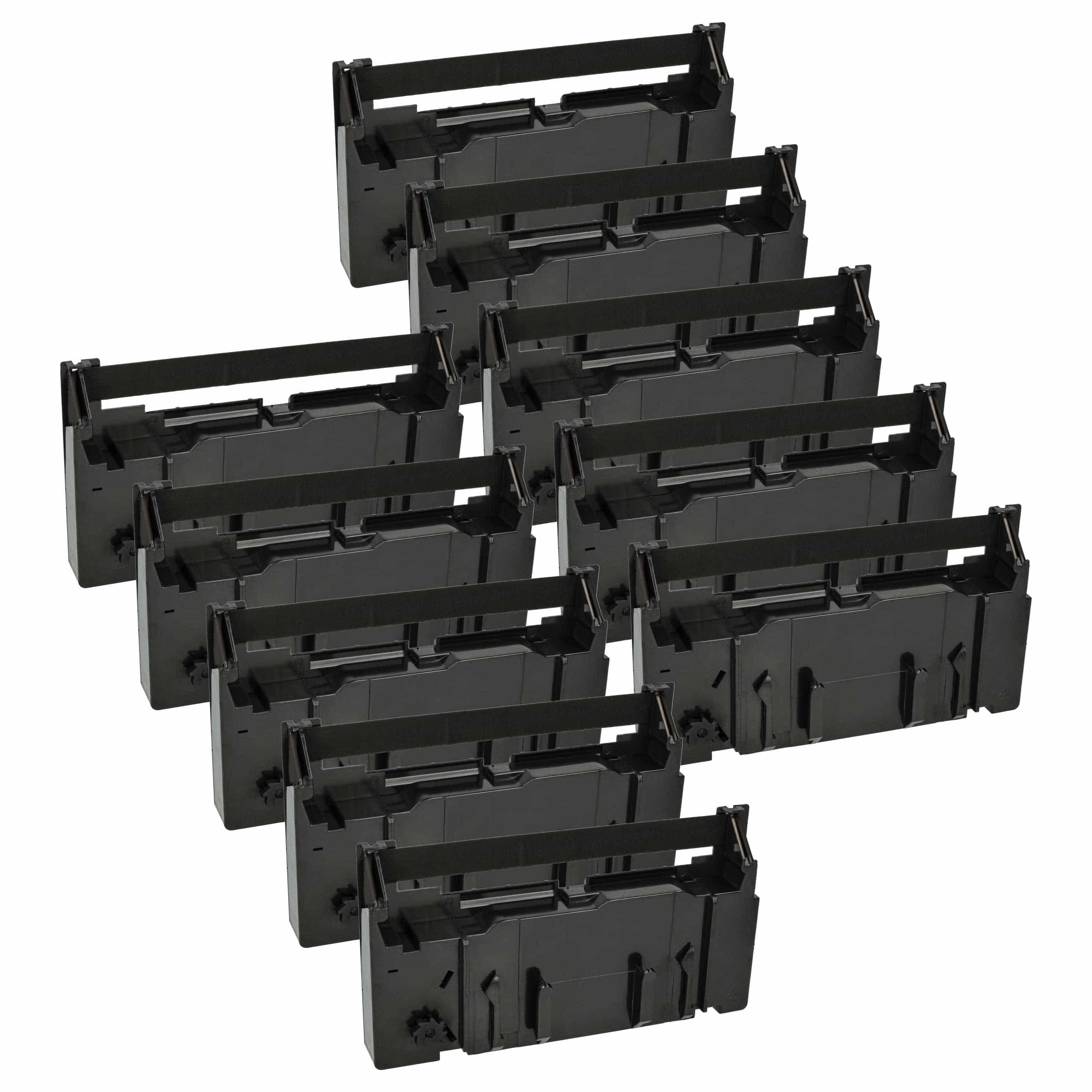 10x Ink Ribbon replaces Epson C43S015356, ERC-18 for Anker Dot Matrix, Receipt Printer etc. - Black
