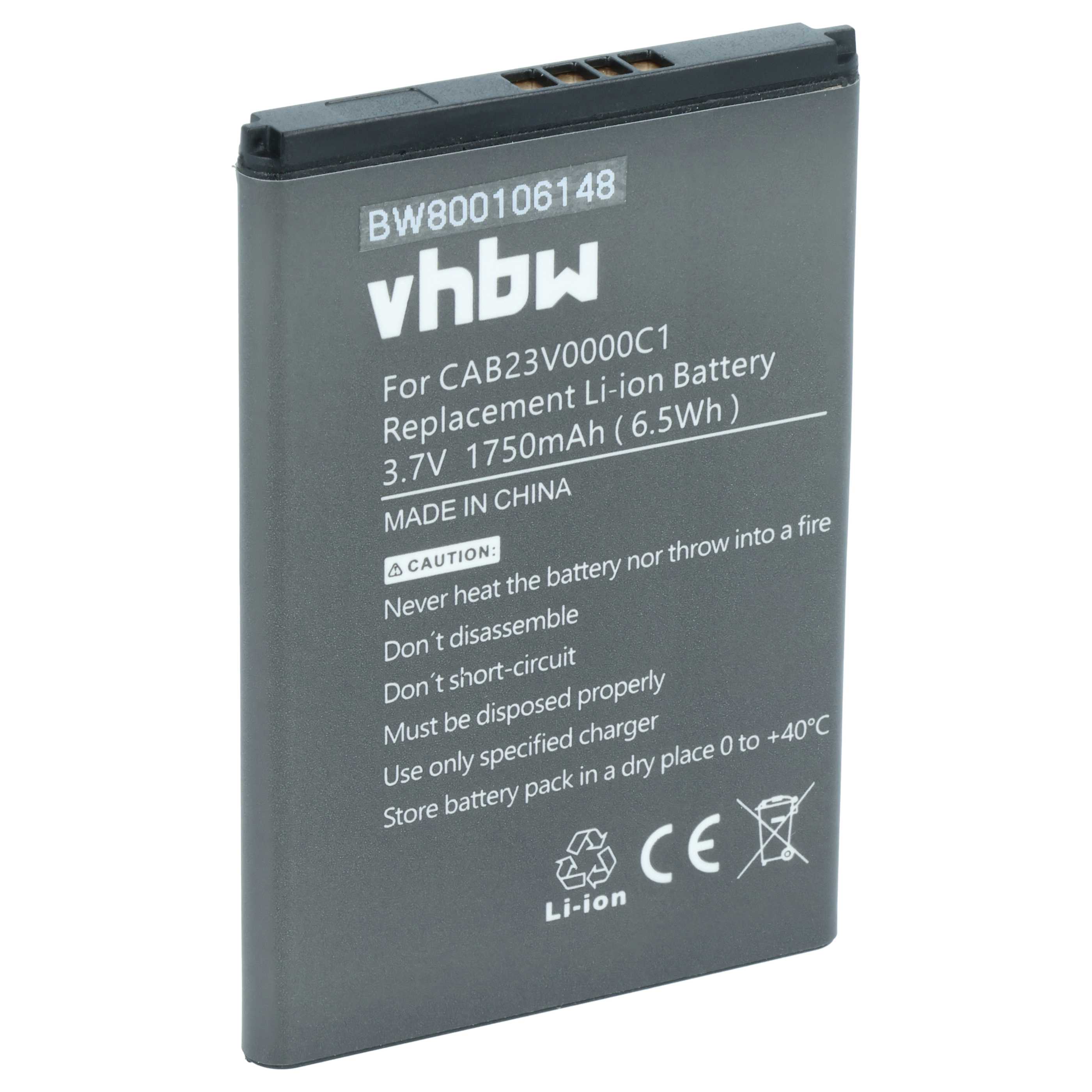 Router-Akku als Ersatz für Alcatel CAB23V0000C1 für Alcatel - 1750mAh 3,7V Li-Ion