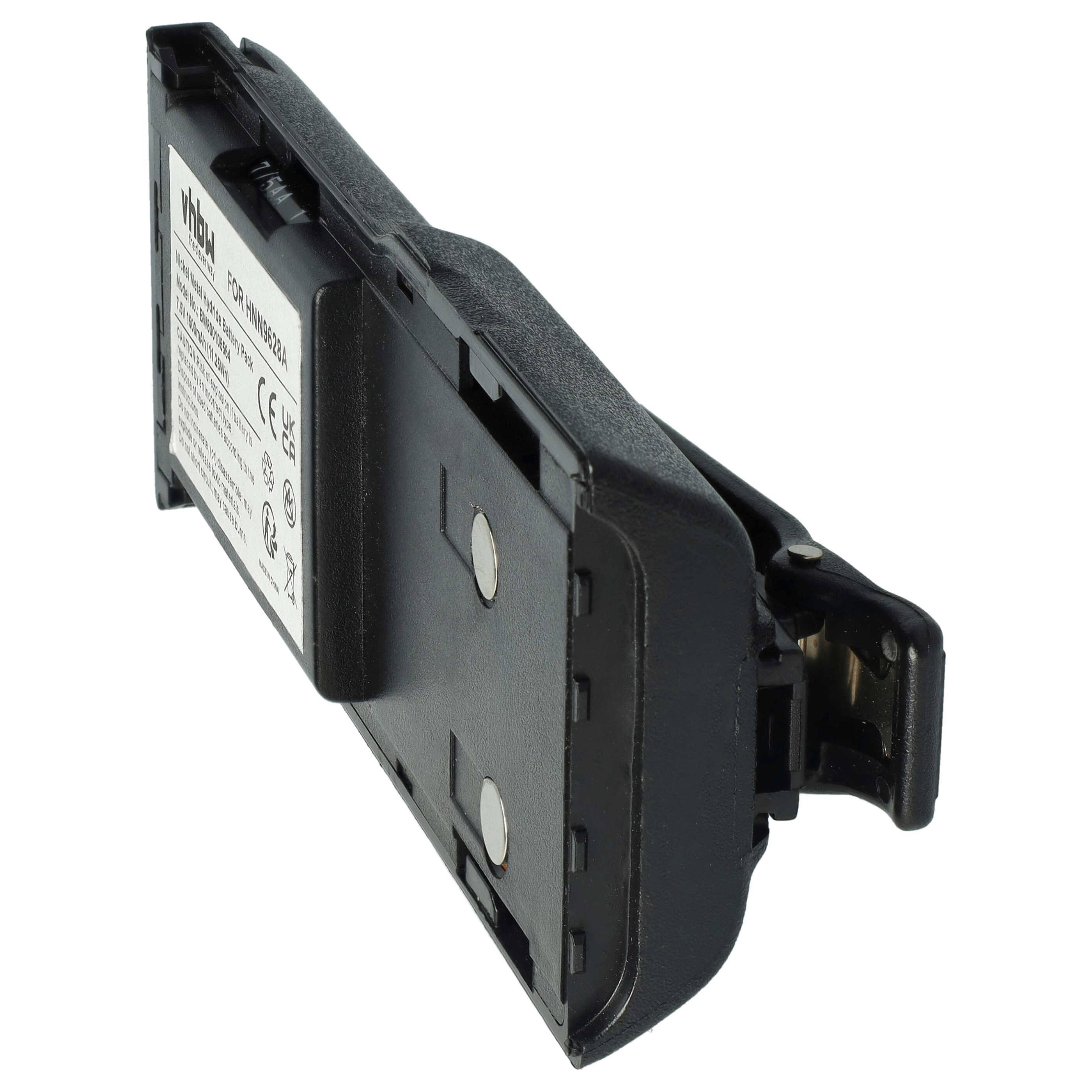 Akumulator do radiotelefonu zamiennik Motorola HNN8133C, HNN8308A - 1500 mAh 7,5 V NiMH + klips na pasek