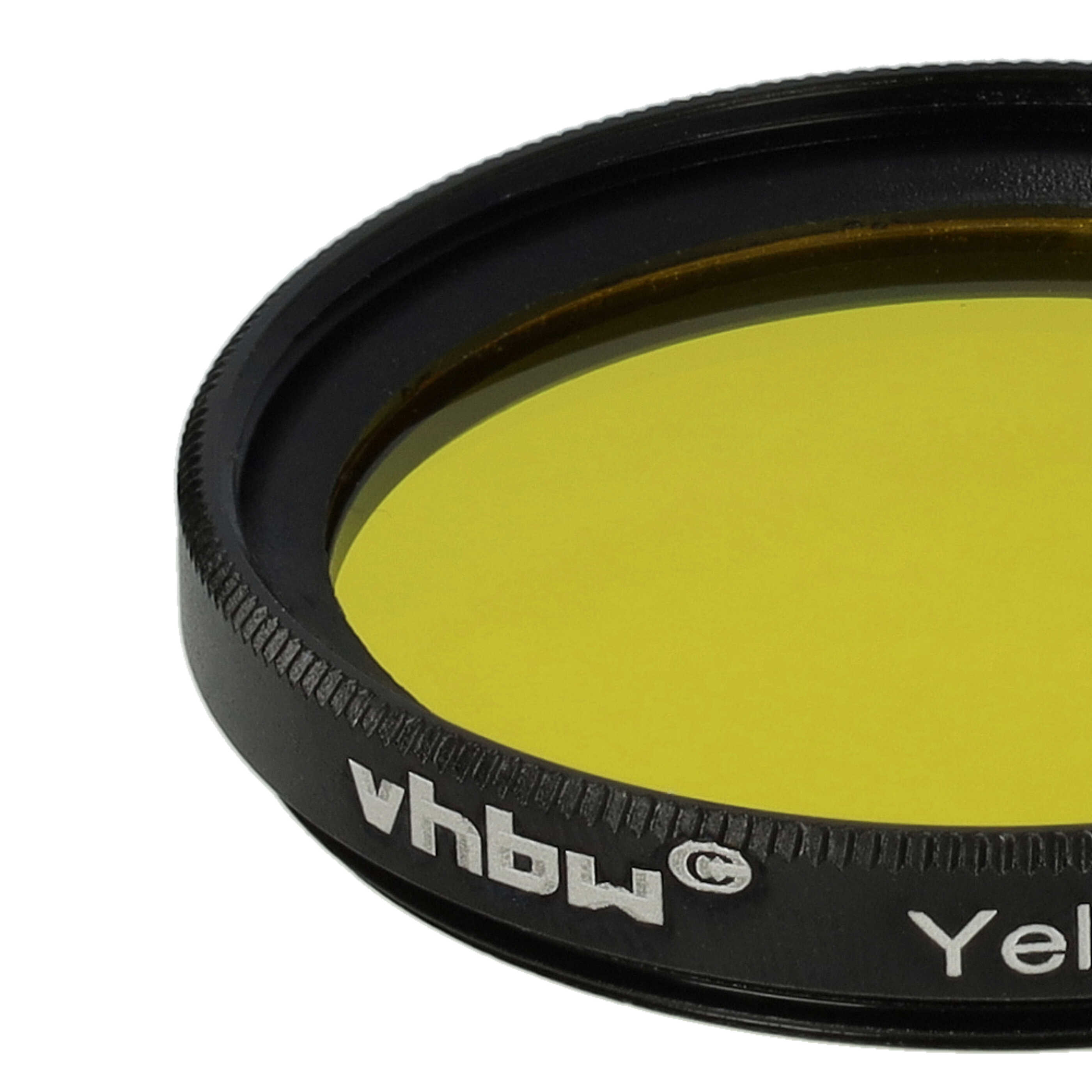 Filtro colorato per obiettivi fotocamera con filettatura da 37 mm - filtro giallo