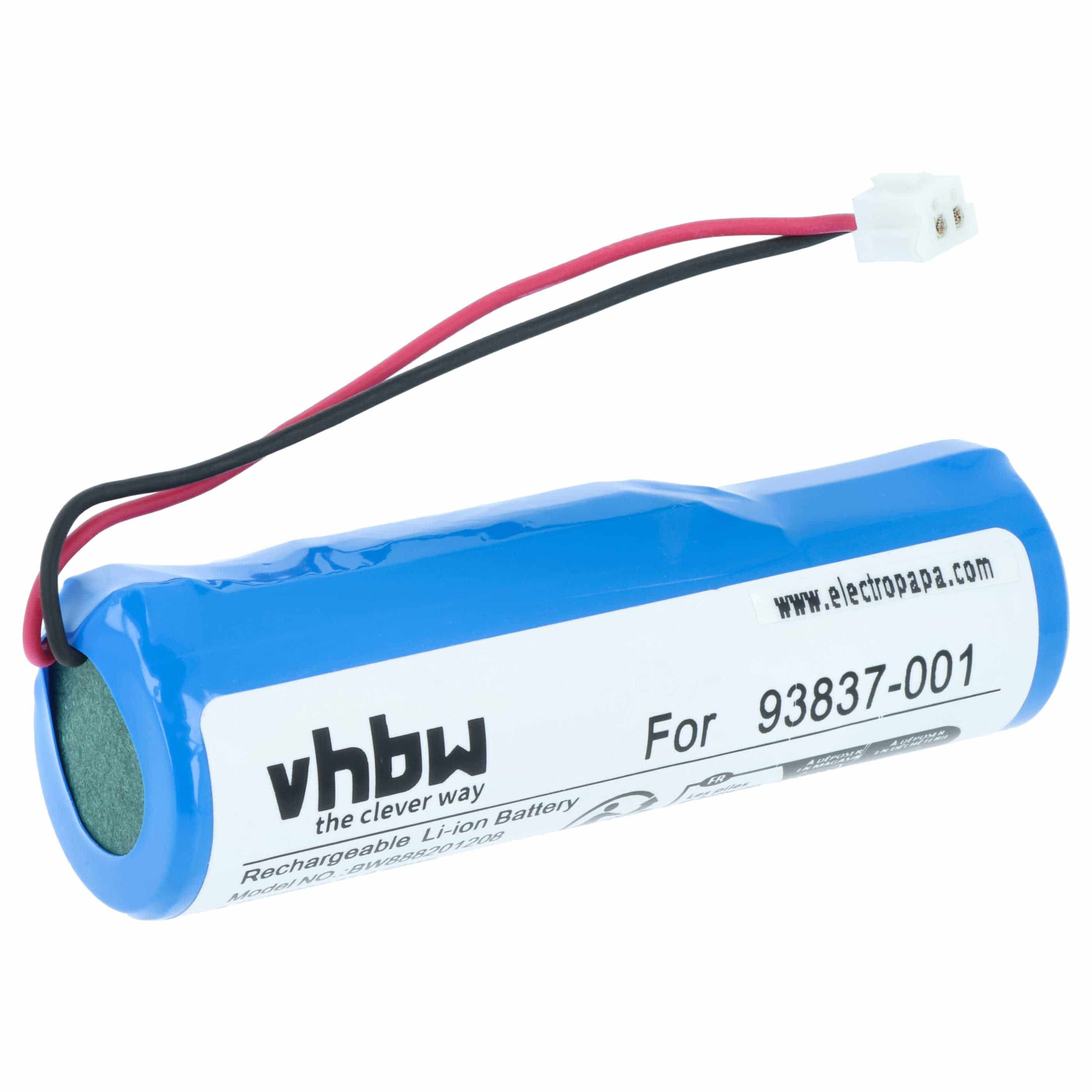 Akumulator do maszynki do strzyżenia zamiennik Wahl 93837-001, 93837-200 - 2600 mAh 3,7 V Li-Ion