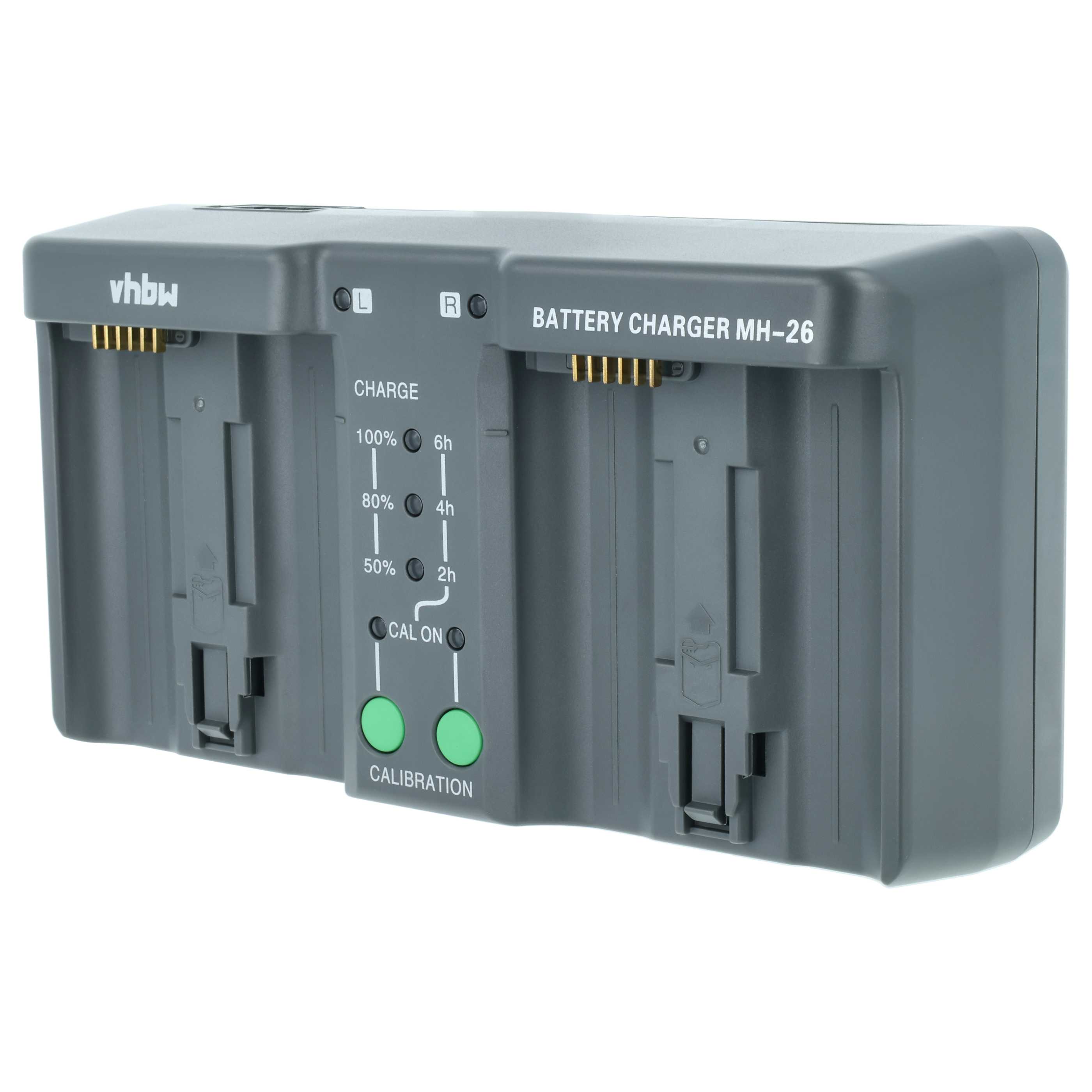 Battery Charger replaces Nikon MH-26 for Nikon Digital Camera - 1.2 A