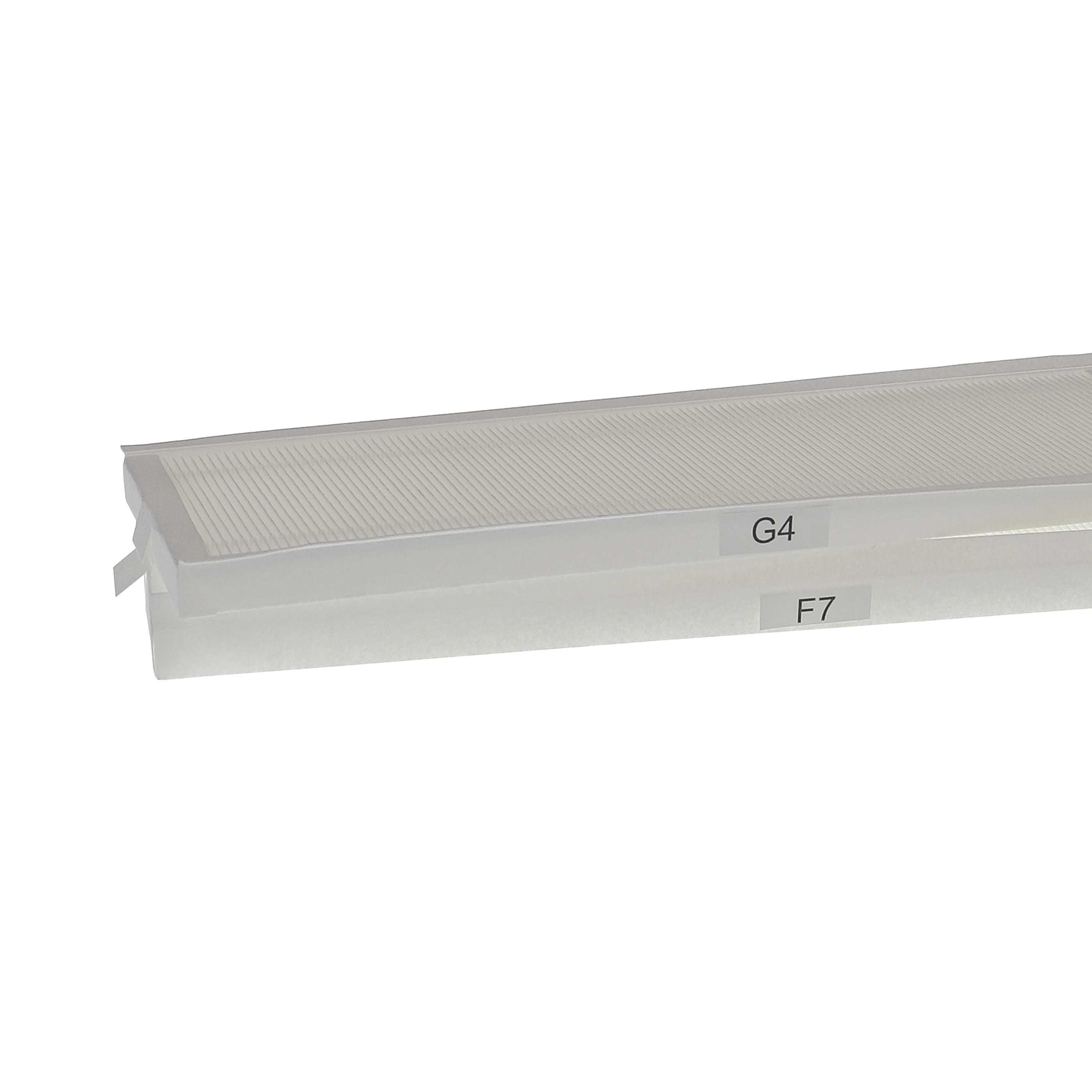 Set filtros 4 uds. reemplaza Zehnder 400502013 para Zehnder ventilador - 50 x 16 x 4 cm