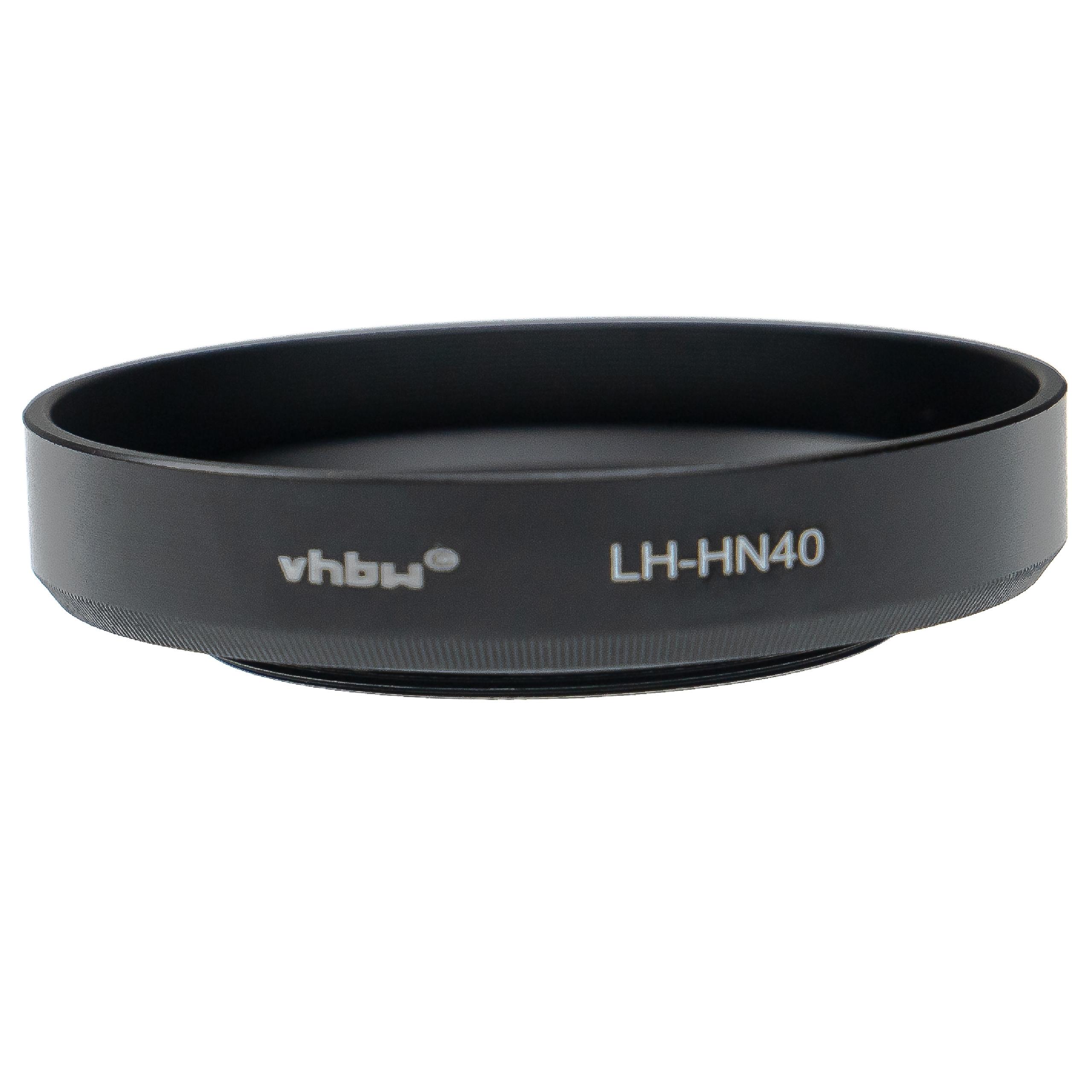 Lens Hood replaces Nikon HN-40 for Nikon Lens with 46 mm Diameter, aluminium, black