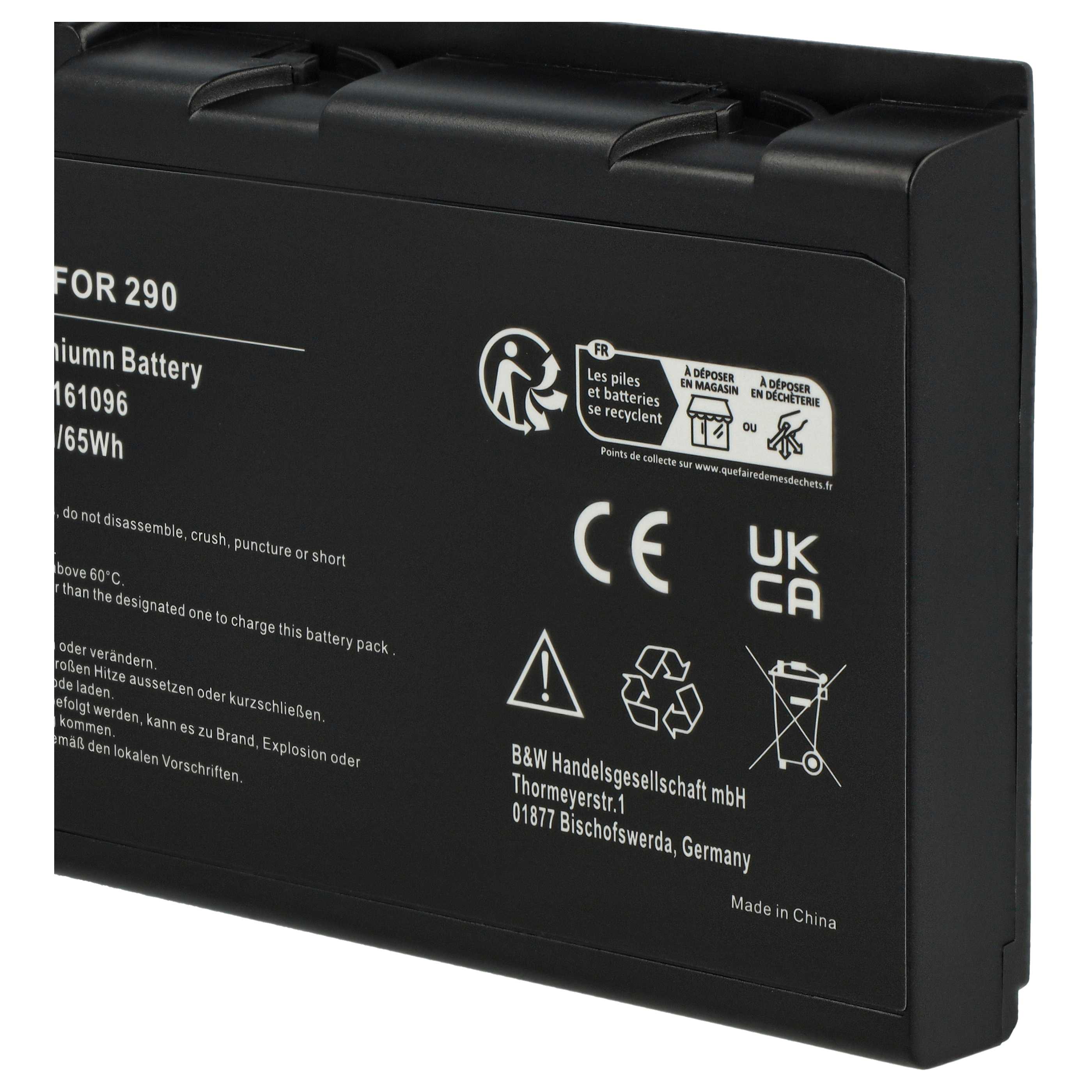 Akumulator do laptopa zamiennik Acer BATCL50L /BATCL51L, BATCL50L, A5525024 - 4400 mAh 14,8 V Li-Ion, czarny
