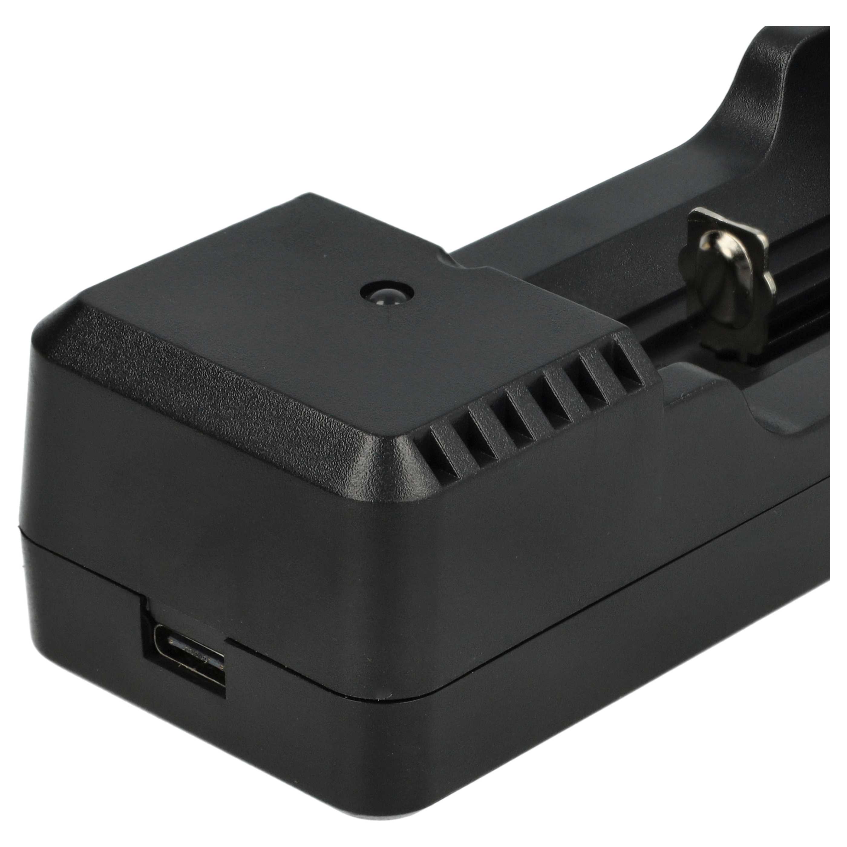 Micro USB Charger suitable for lithium button cell, 14500 Battery Cells etc.