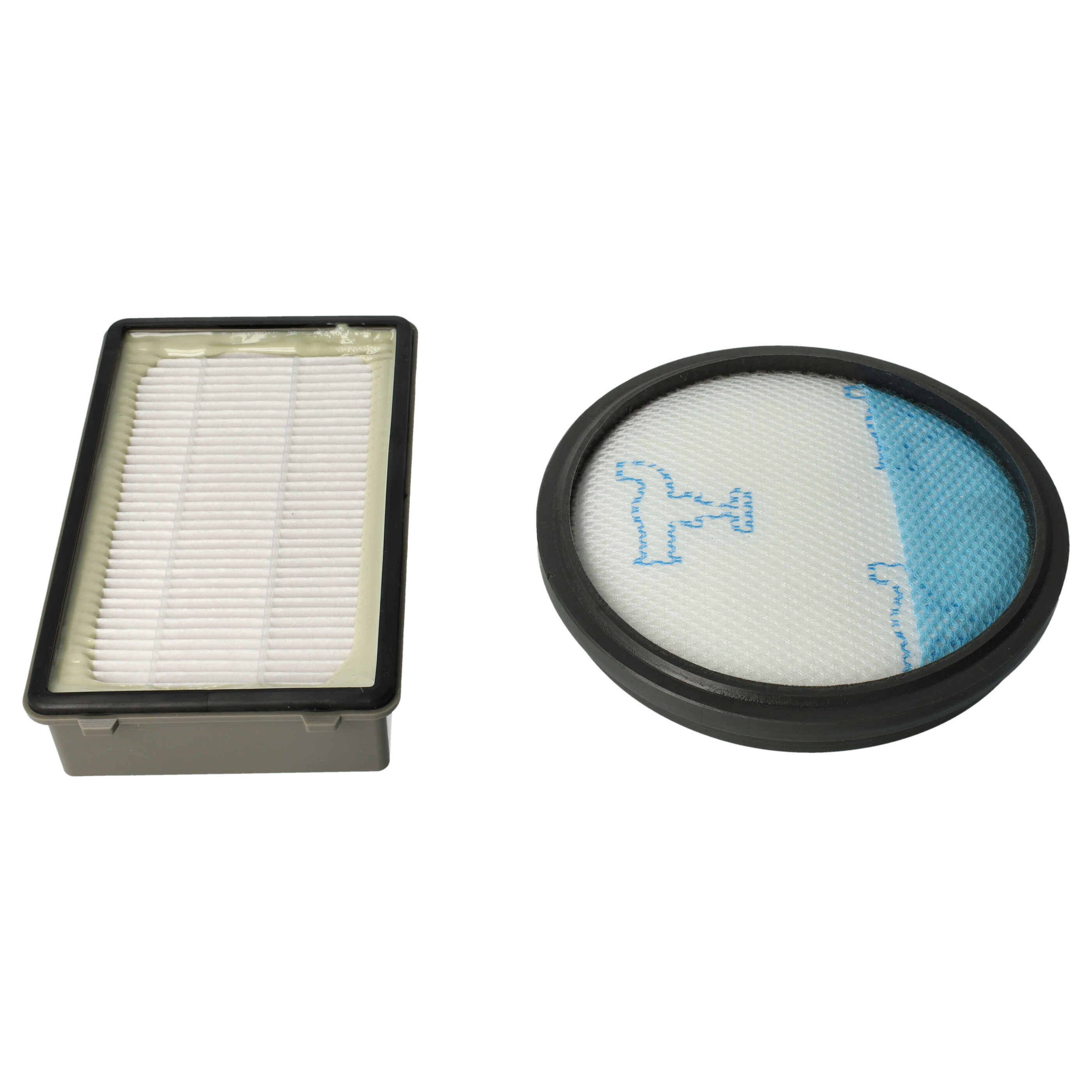 5x Filter Set replaces Rowenta ZR005901 for Moulinex Vacuum Cleaner - Vacuum Cleaner Filter Set