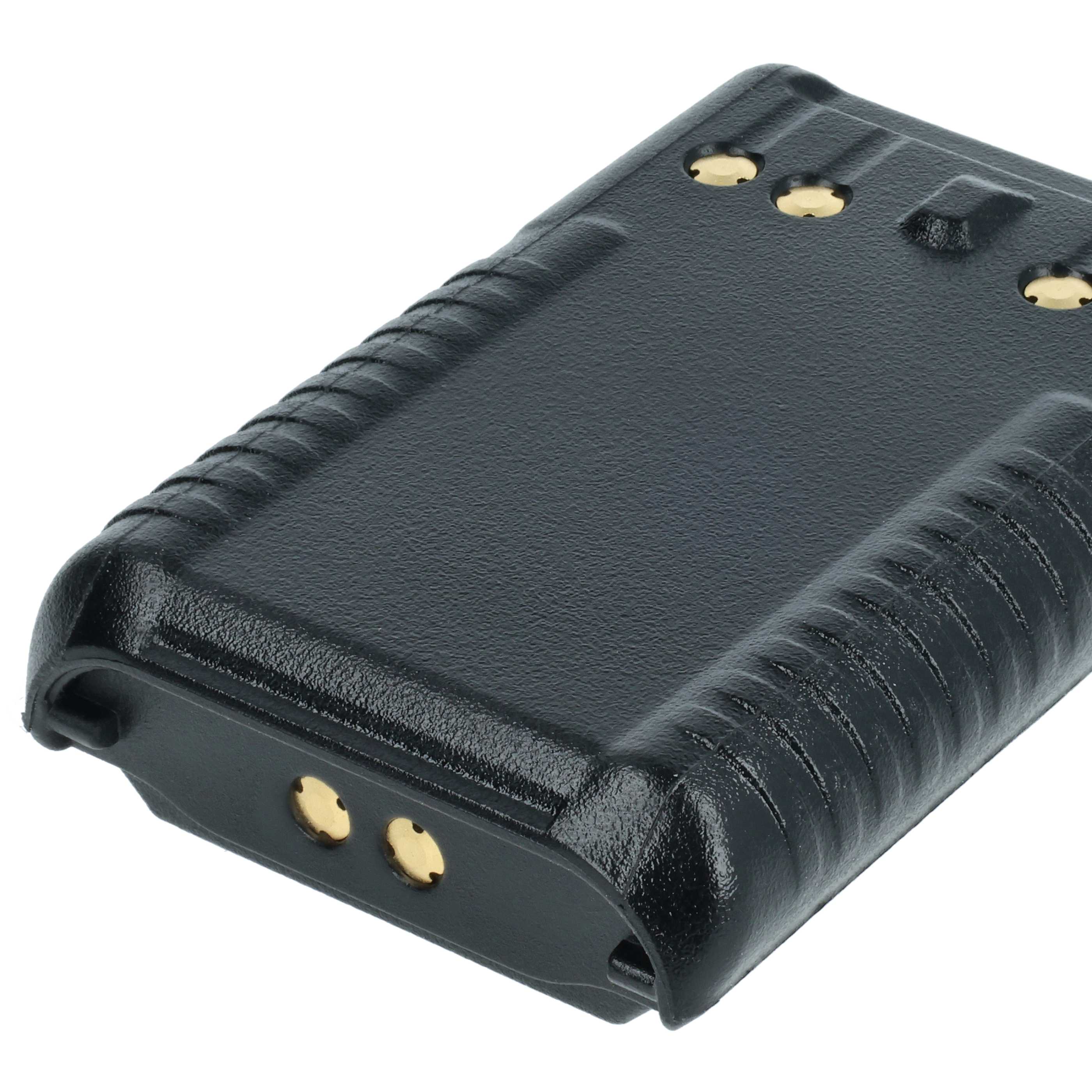 Radio 2x Battery replaces Vertex Yaesu AAG57X002, FNB-V106 - 1200 mAh 7.2 V NiMH