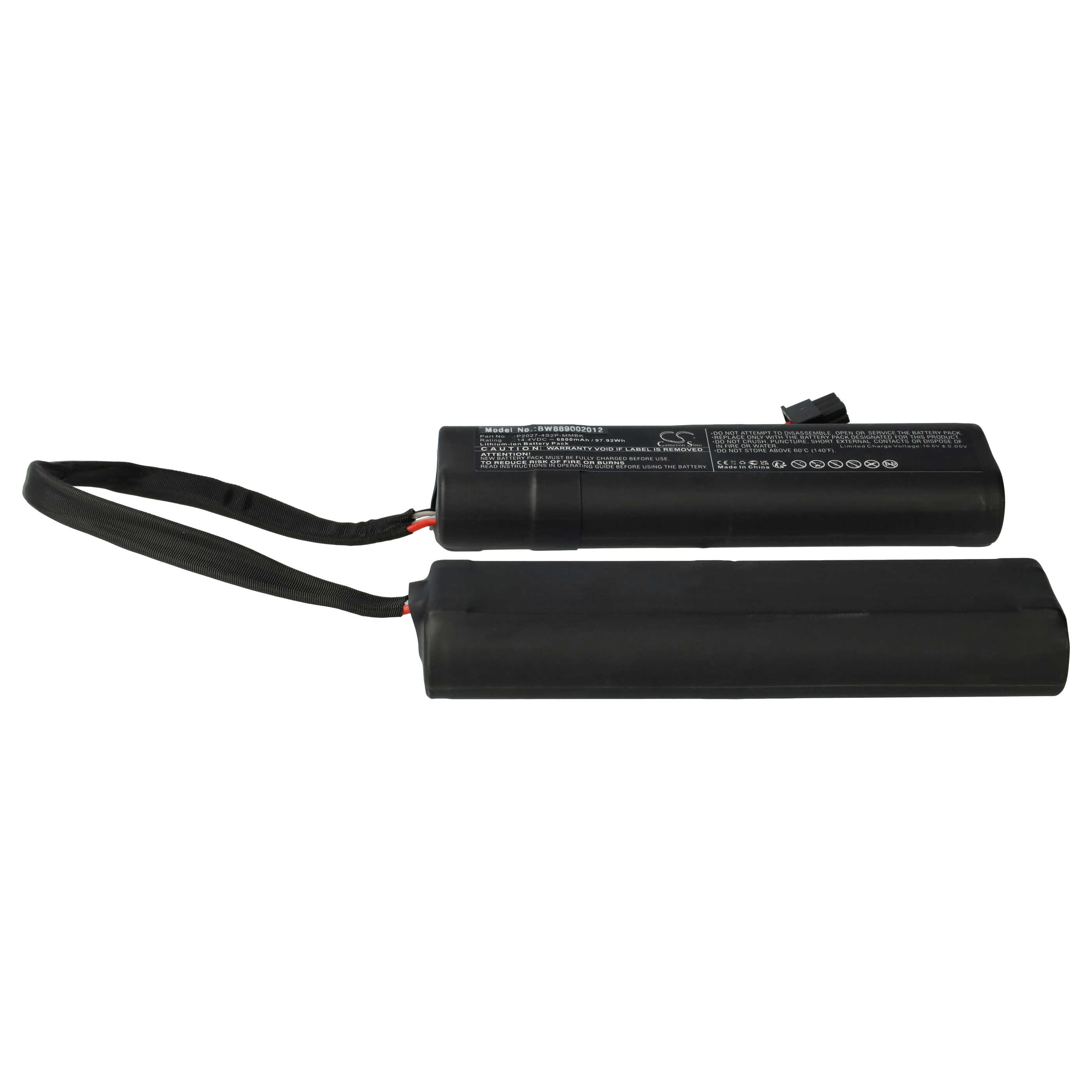 Akumulator do odkurzacza Xiaomi zamiennik Xiaomi P2027-4S2P-MMBK, 754772 - 6800mAh 14,4V Li-Ion