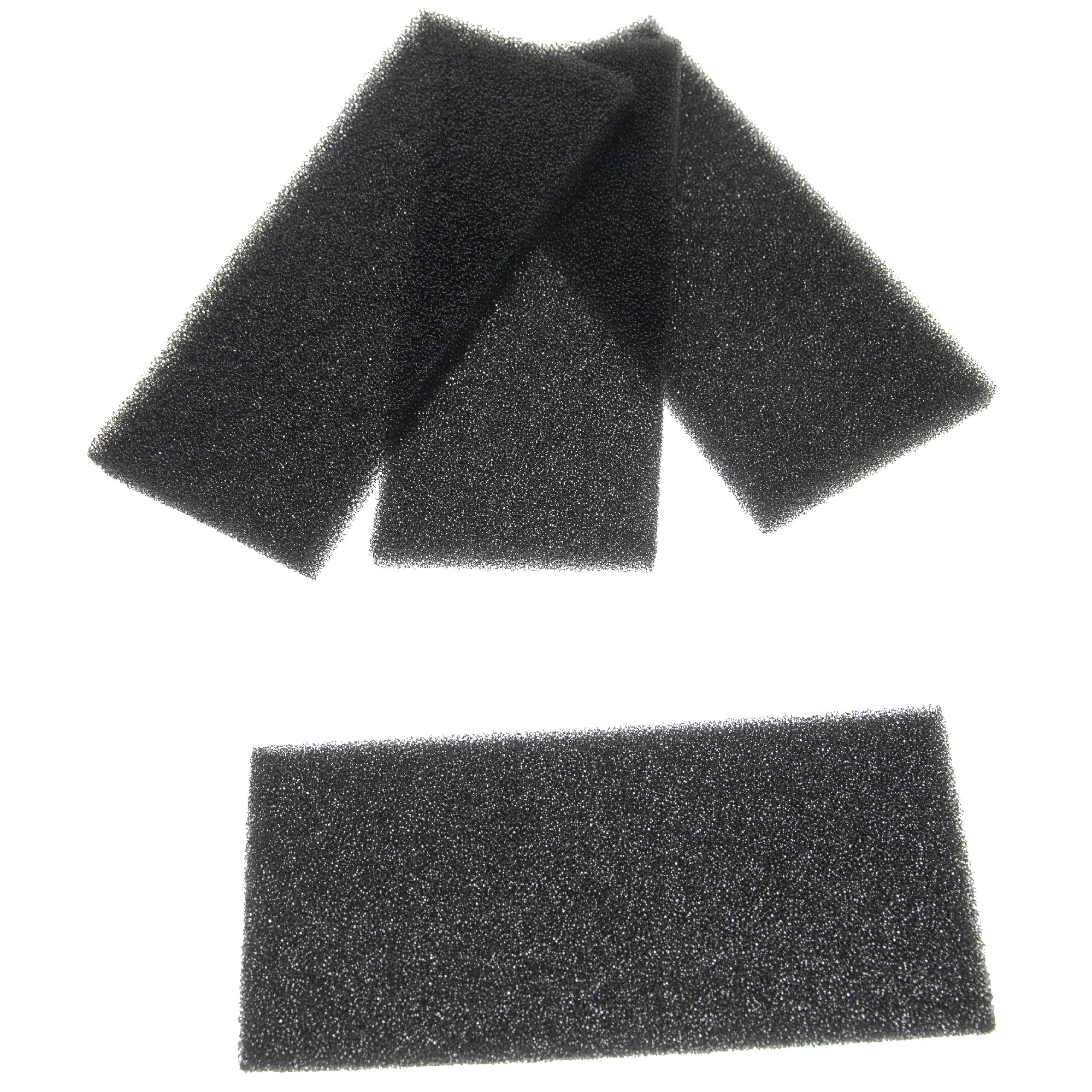 4x Filter G3 replaces Lunos 039998, 9/FEGO-3R, 039 998 for Lunos Air Ventilation Device - Coarse Dust Filters