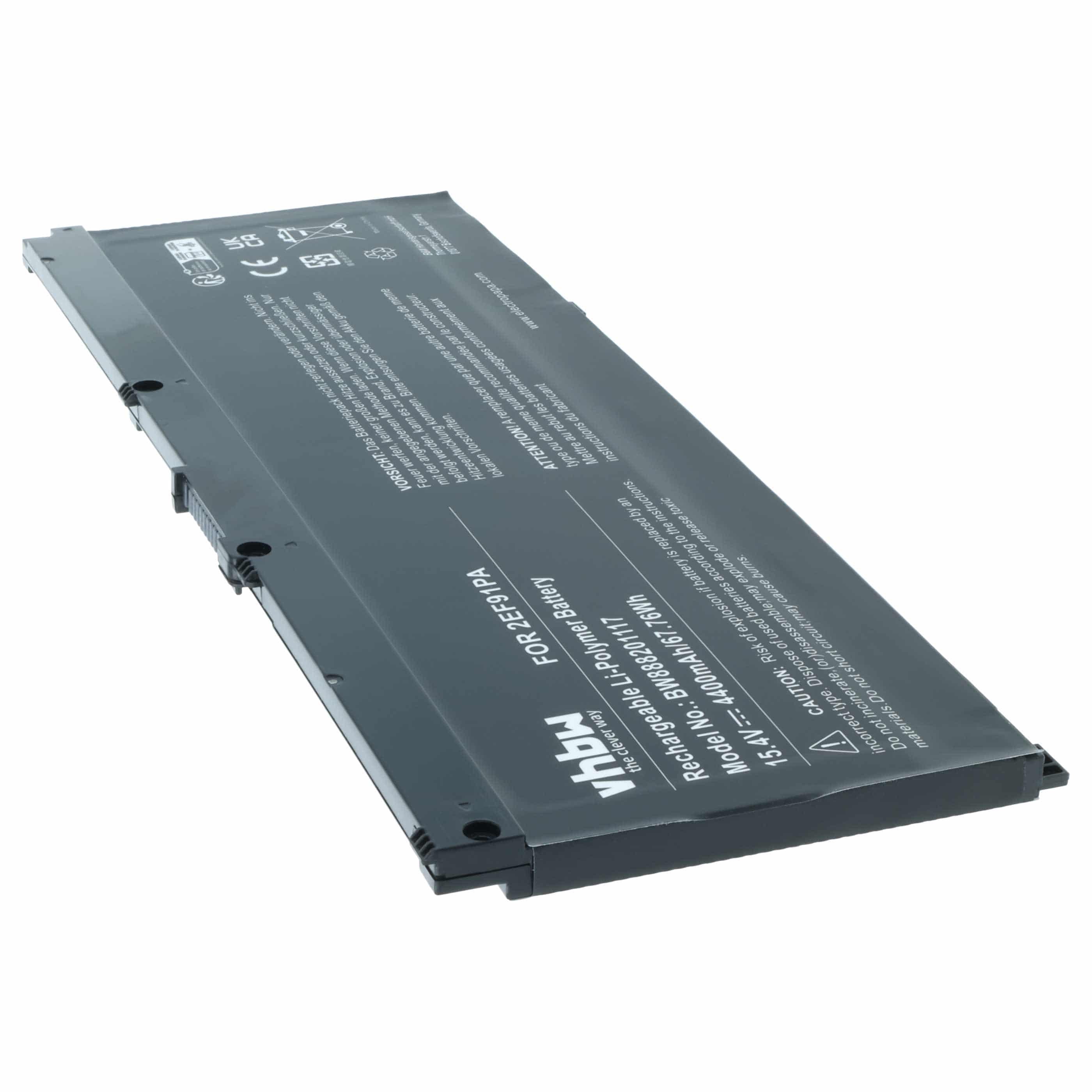 Akumulator do laptopa zamiennik HP 917678-1B1, 916678-171, 917678-271 - 4400 mAh 15,4 V LiPo, czarny